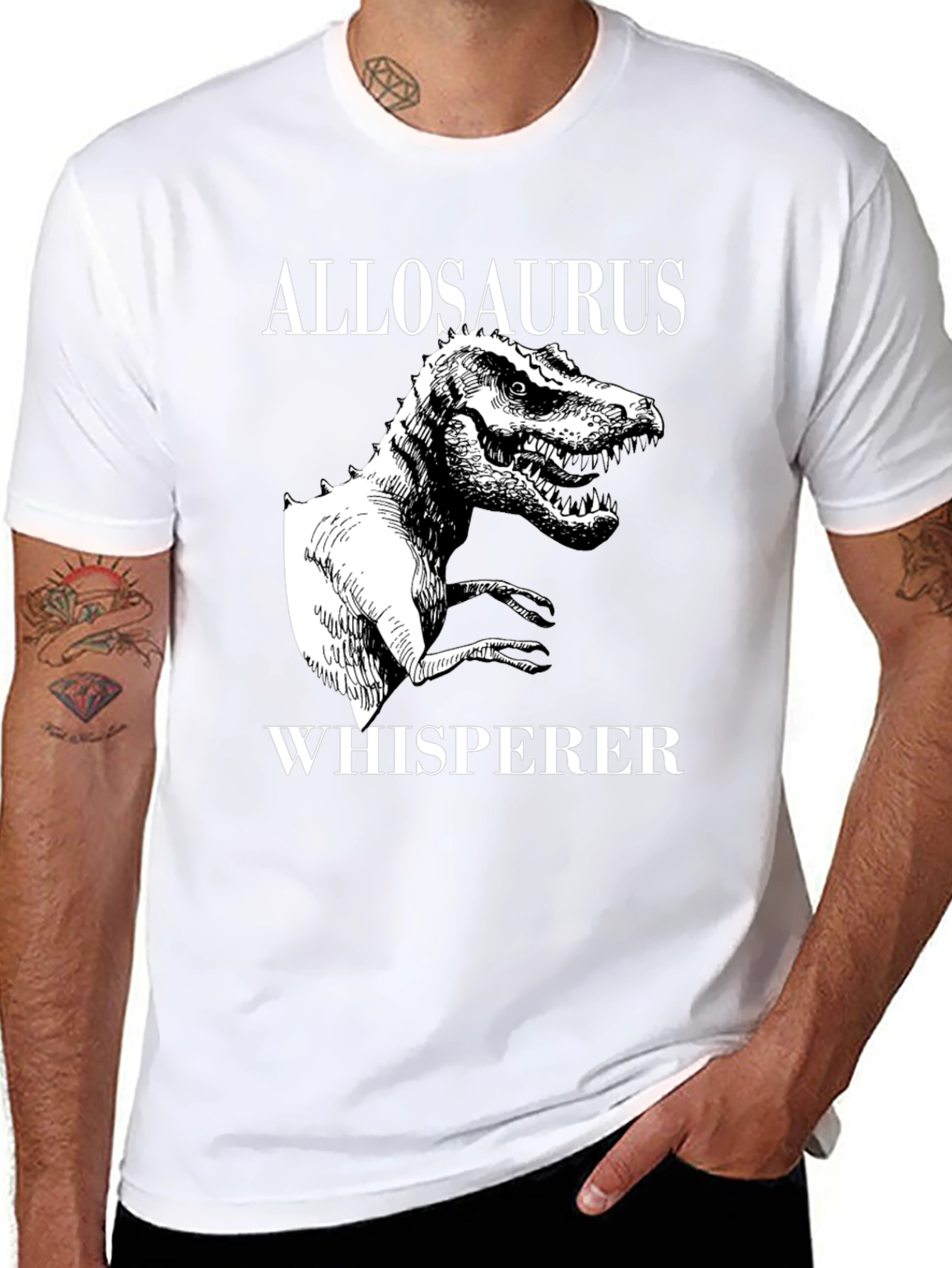 Allosaurus Whisperer Graphic T-Shirt