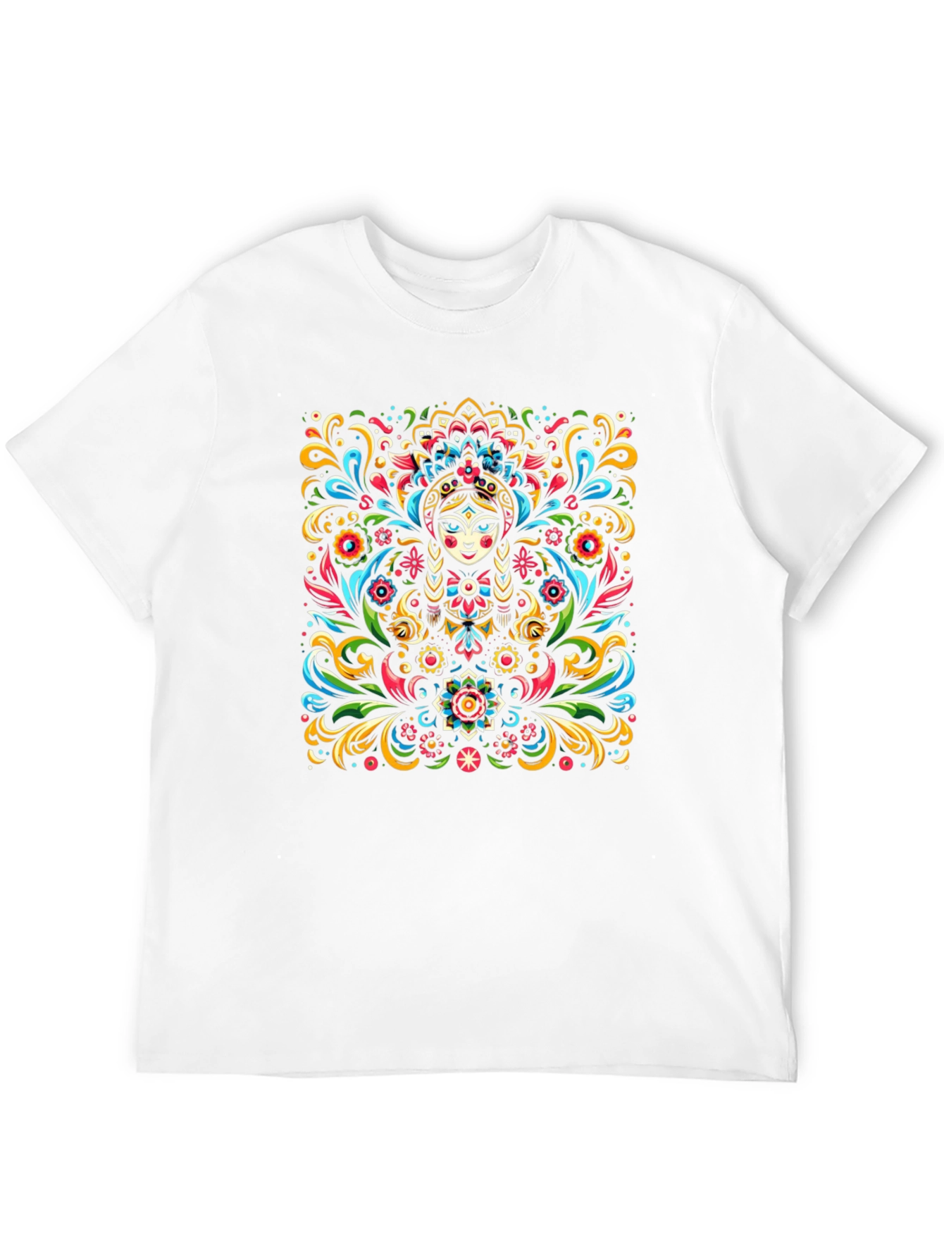Vibrant Matryoshka Doll Graphic Tee