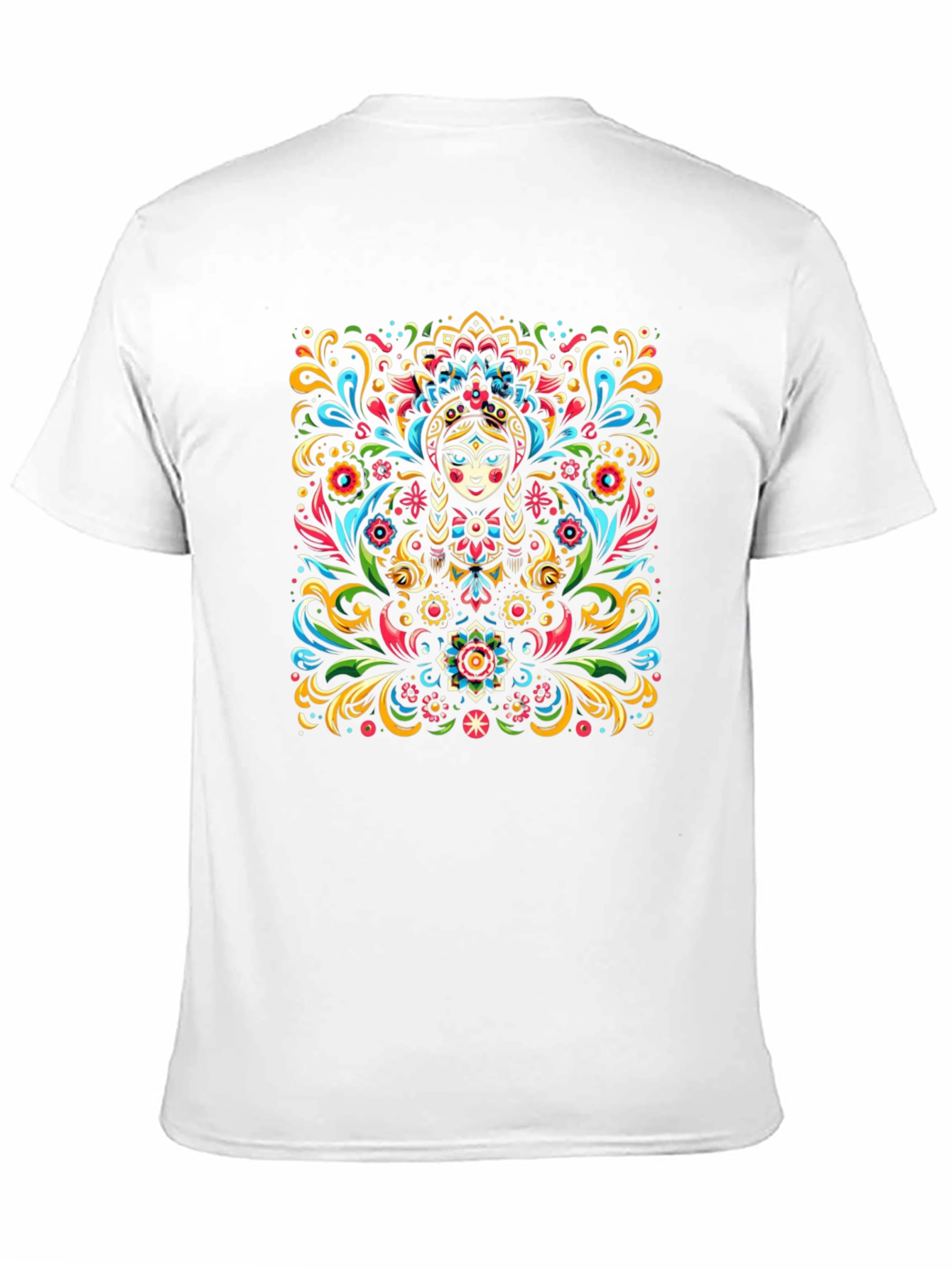 Vibrant Matryoshka Doll Graphic Tee