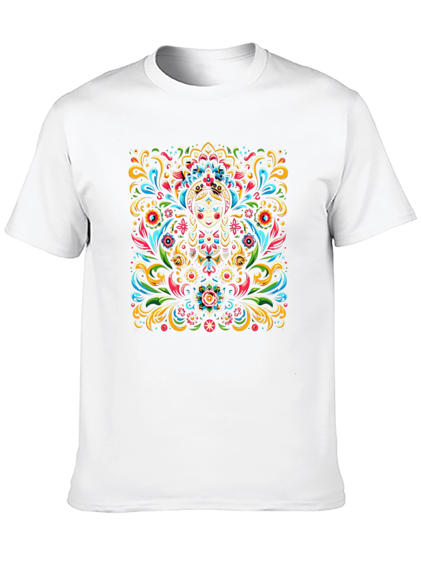 Vibrant Matryoshka Doll Graphic Tee