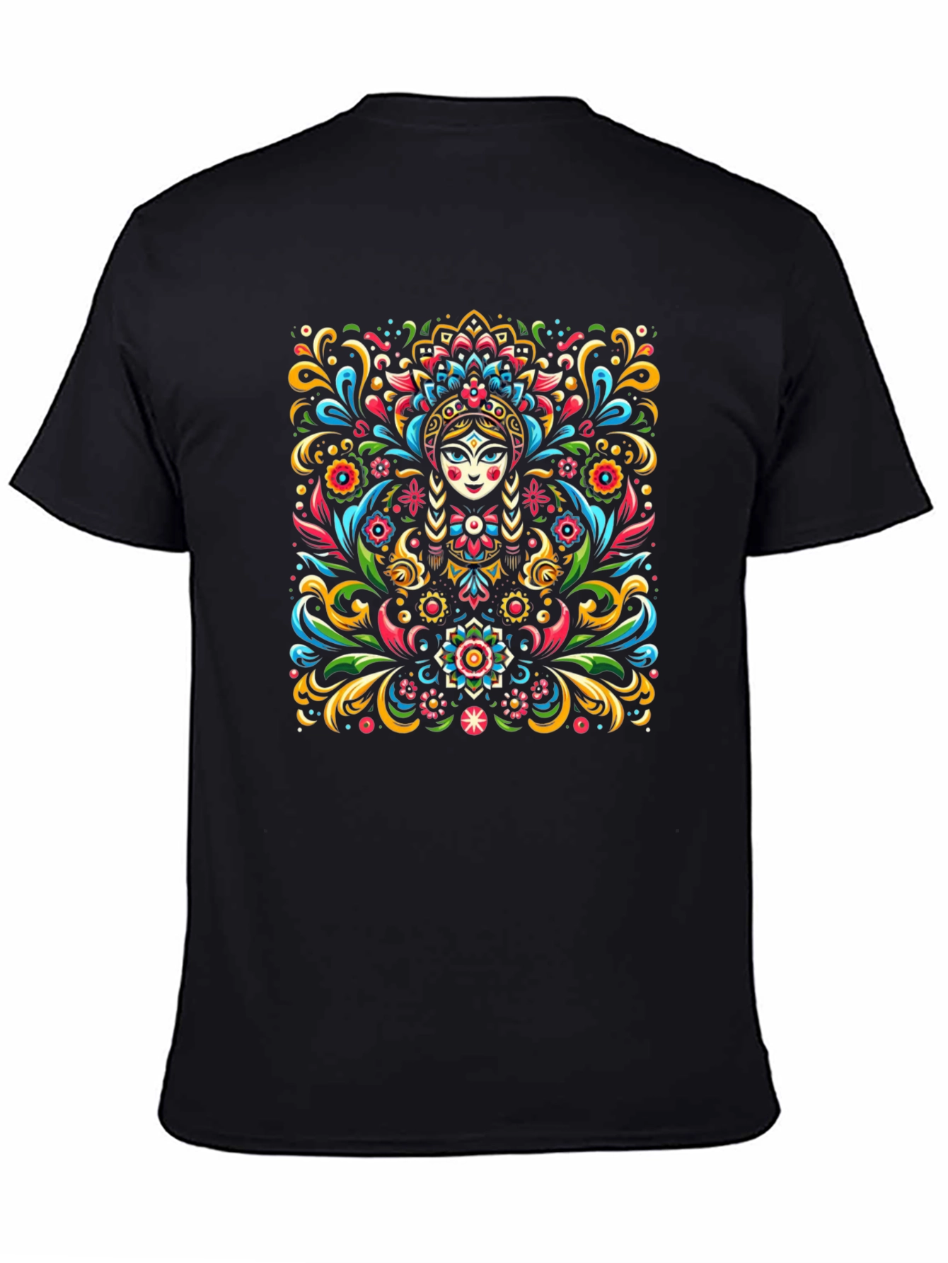 Vibrant Matryoshka Doll Graphic Tee