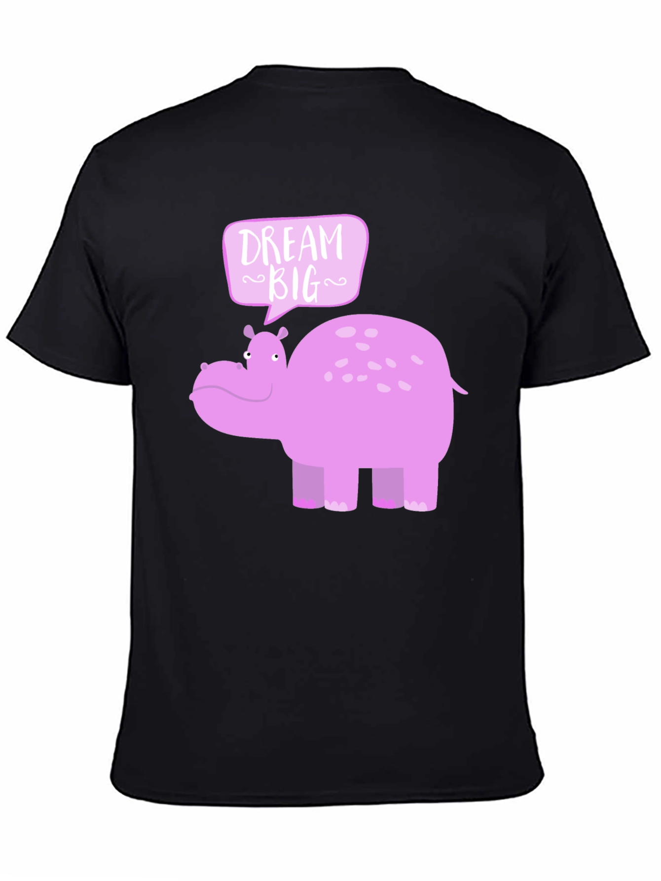 Dream Big Hippo Graphic Tee