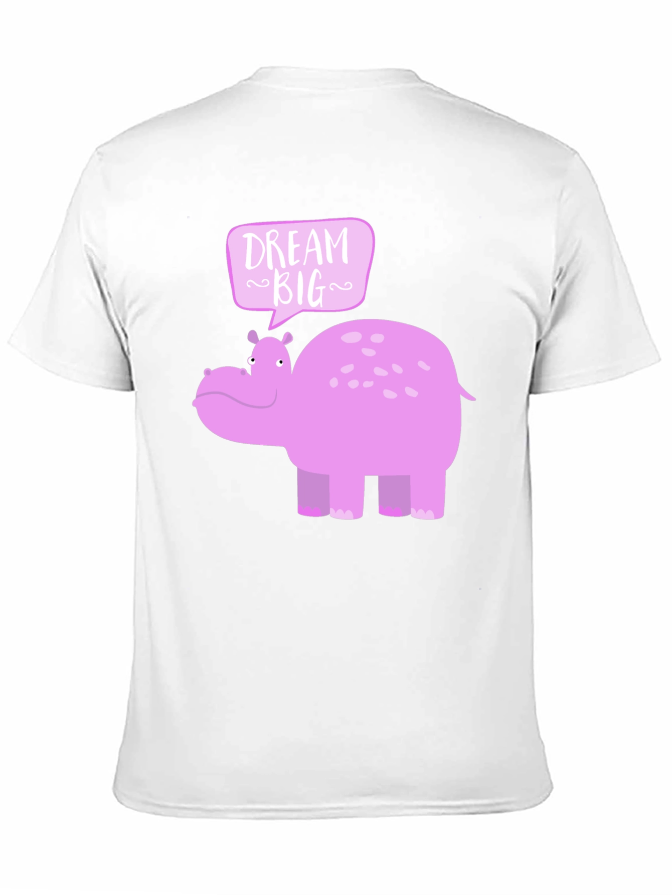 Dream Big Hippo Graphic Tee