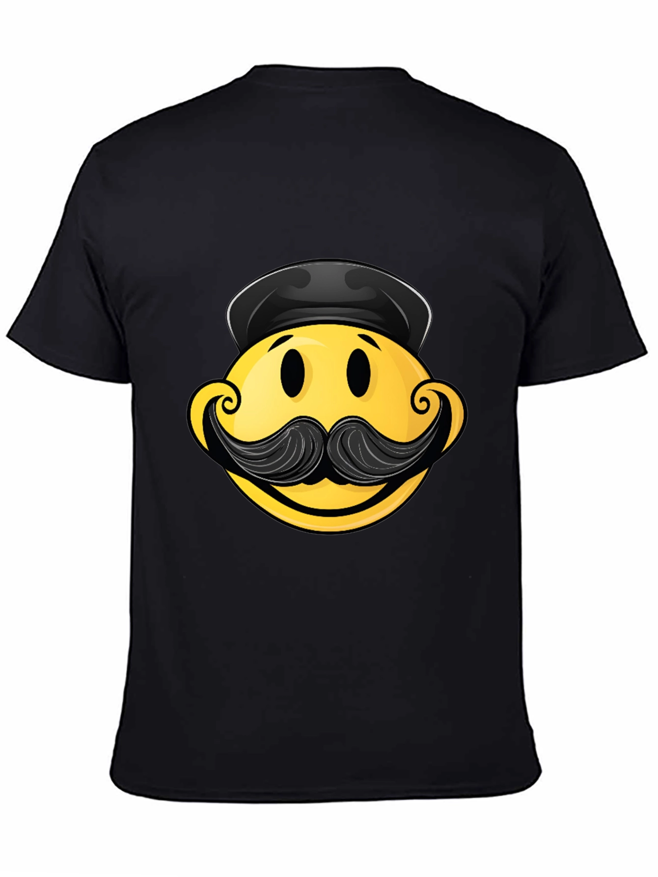 Smiley Face Graphic Tee - Novelty Humor T-Shirt
