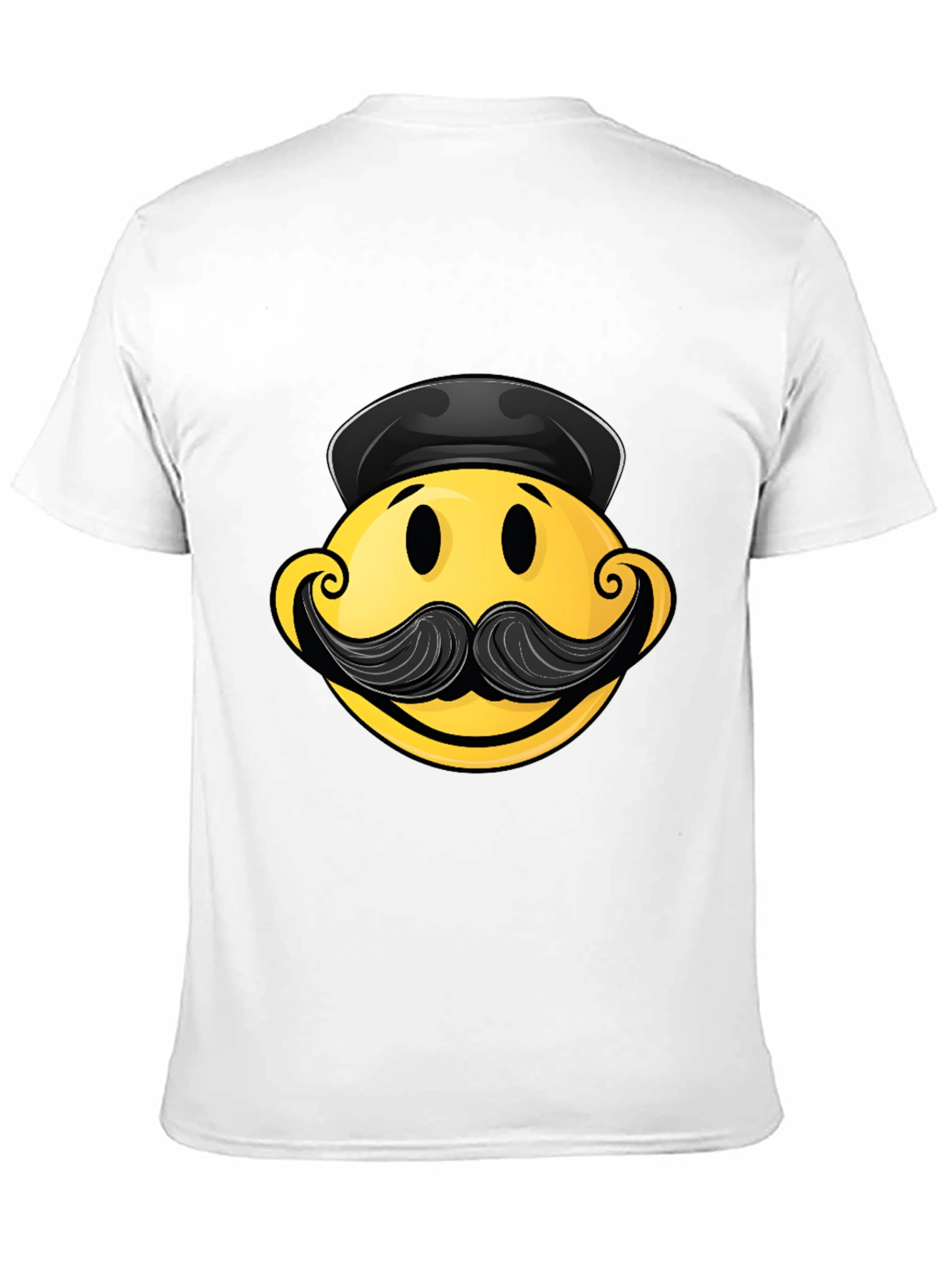 Smiley Face Graphic Tee - Novelty Humor T-Shirt