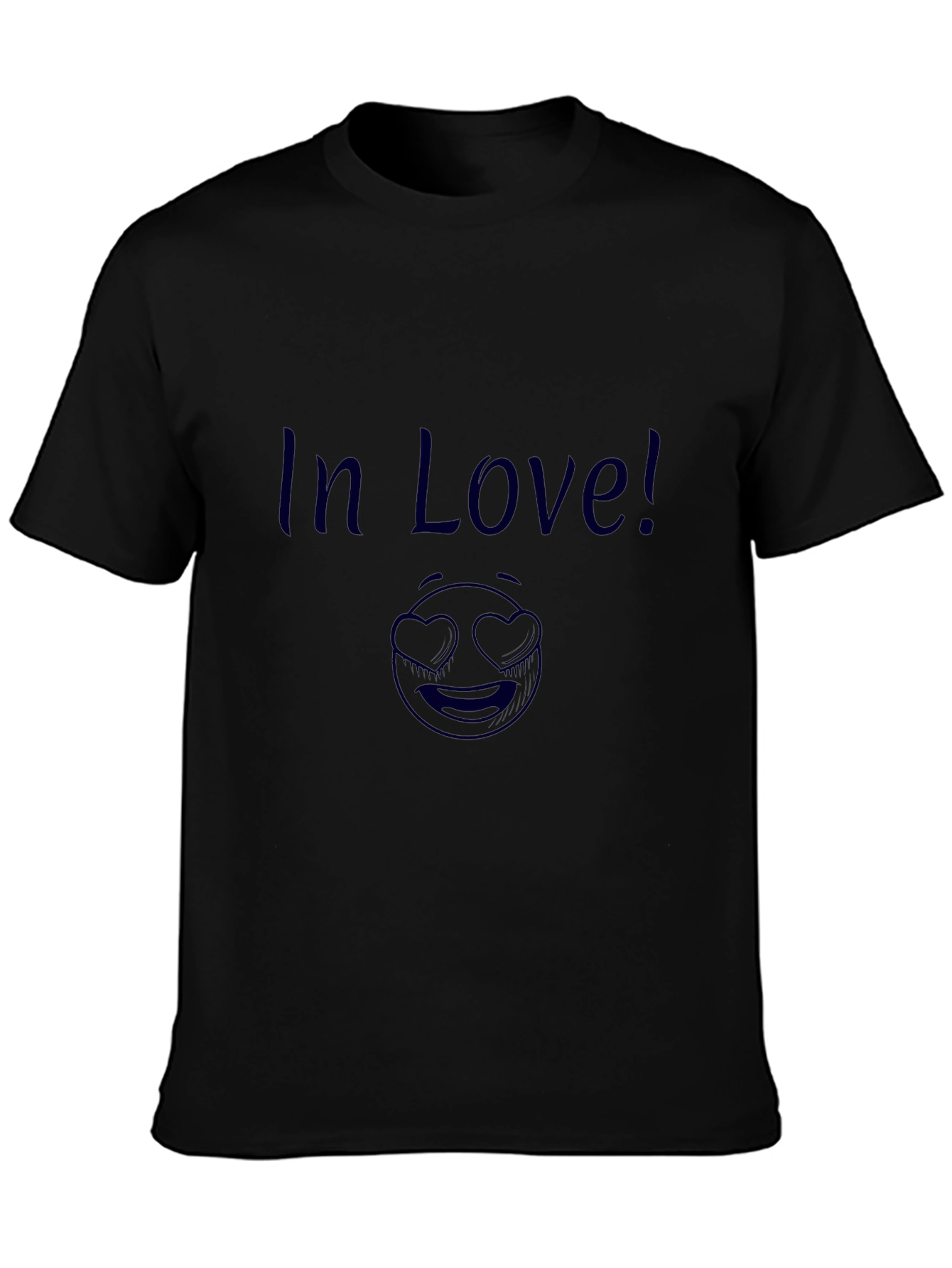 In Love Emoji Graphic Tee - Cool Casual Wear