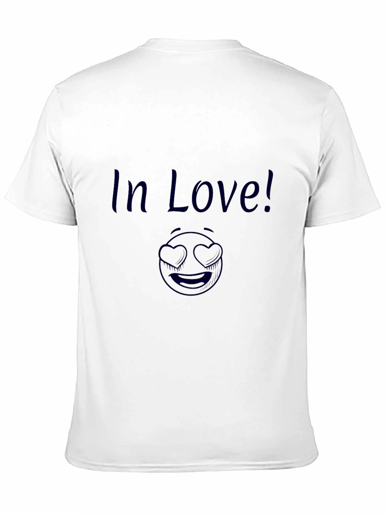 In Love Emoji Graphic Tee - Cool Casual Wear