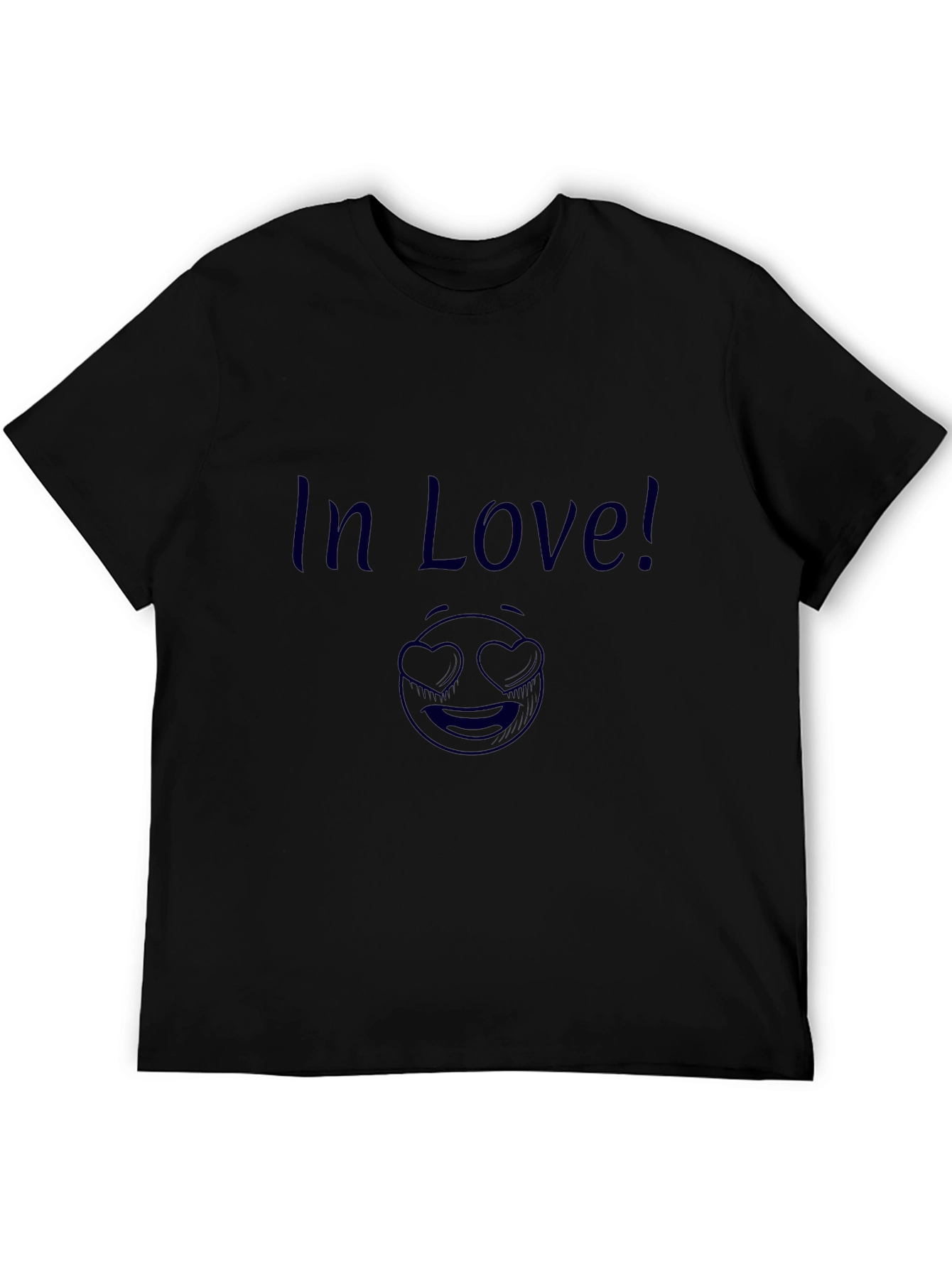 In Love Emoji Graphic Tee - Cool Casual Wear