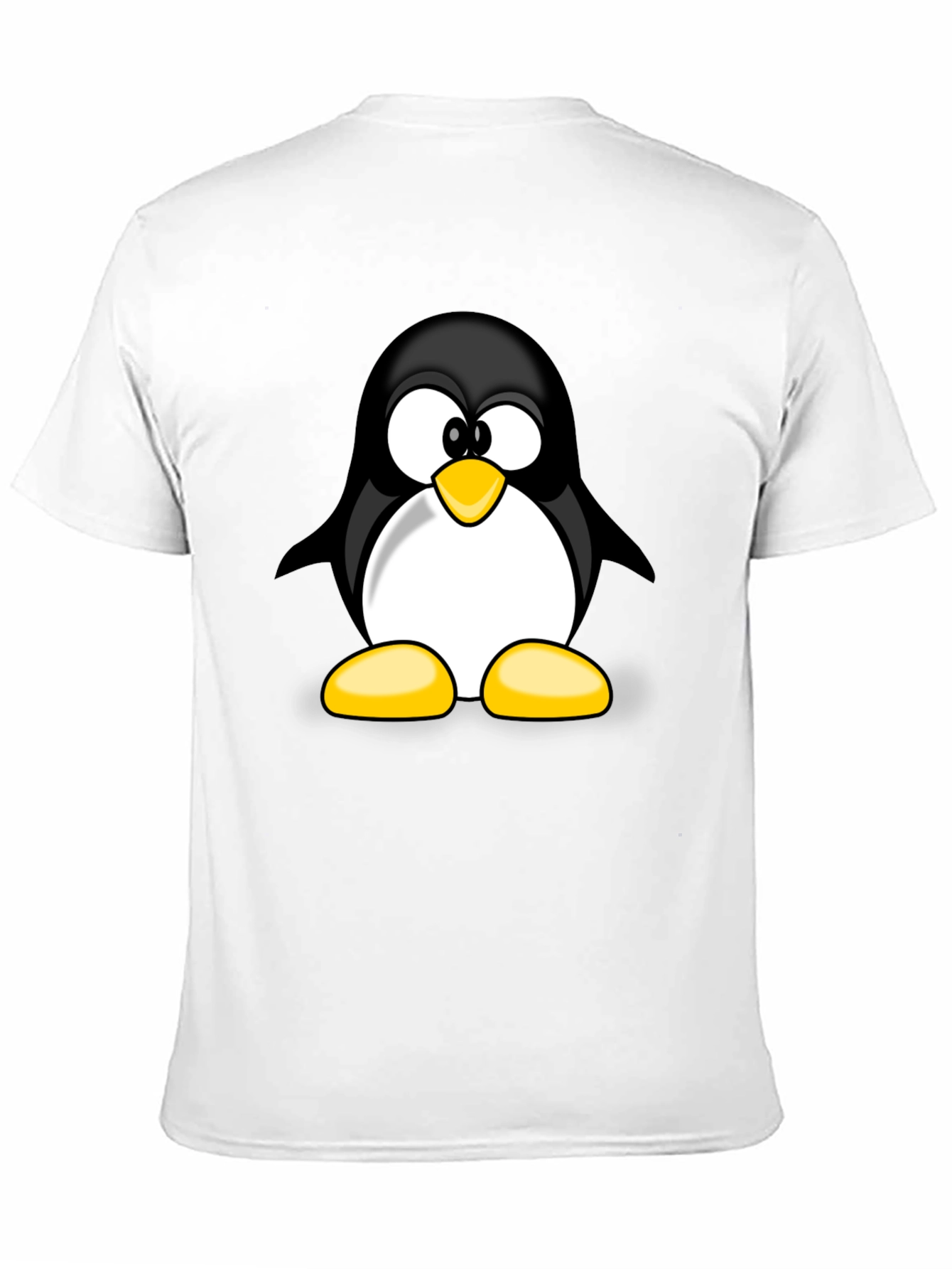 Penguin Graphic T-Shirt - Black Cotton Tee