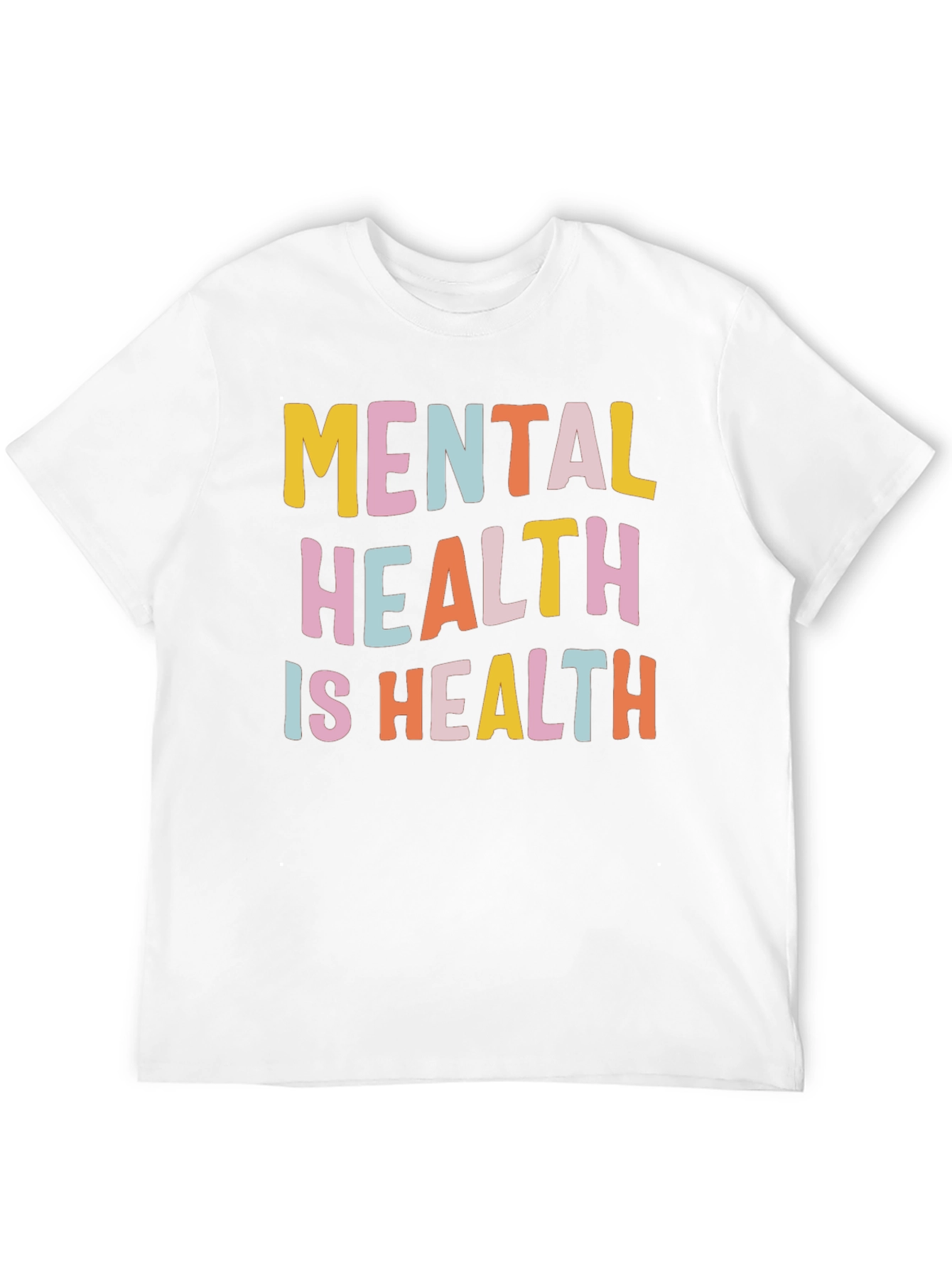 Mental Health Is Health Graphic Tee - Black