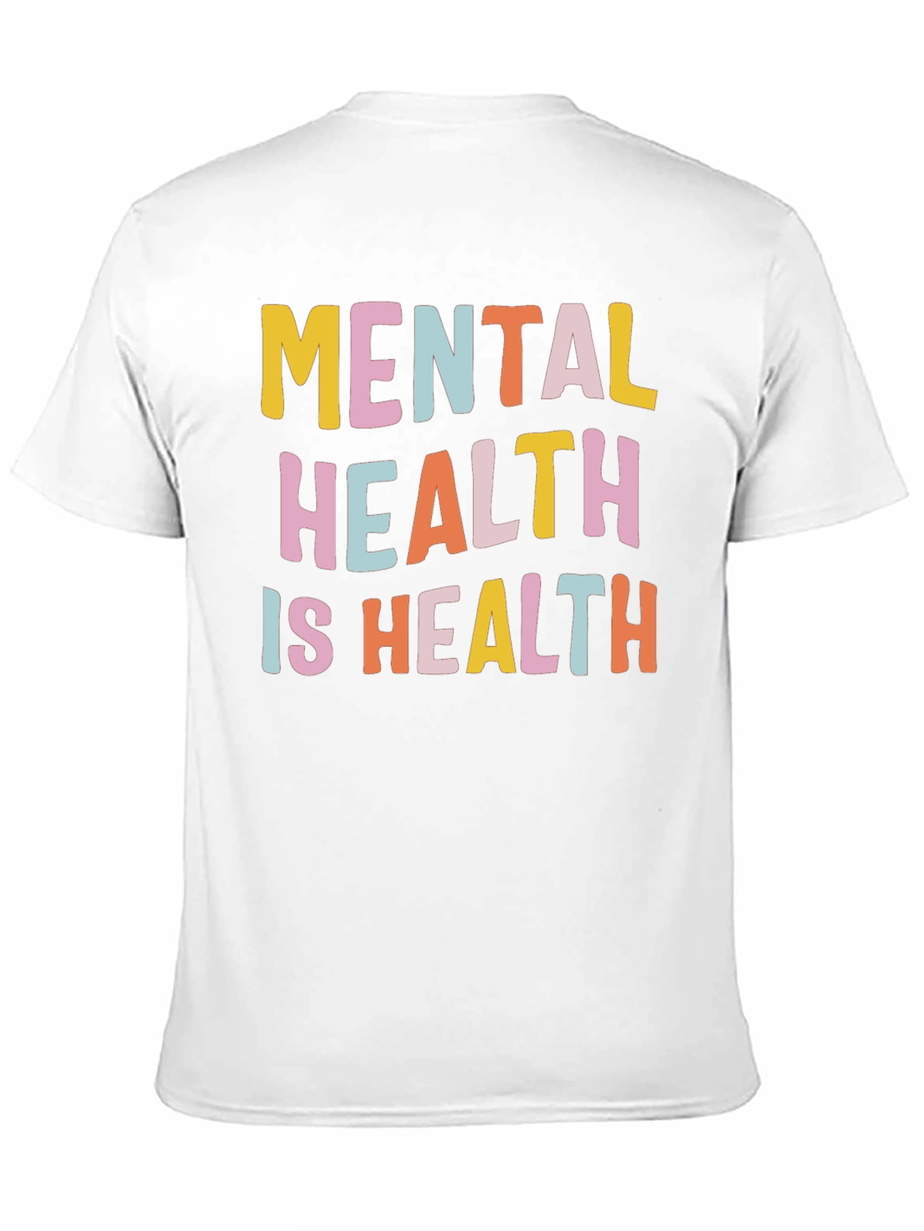 Mental Health Is Health Graphic Tee - Black