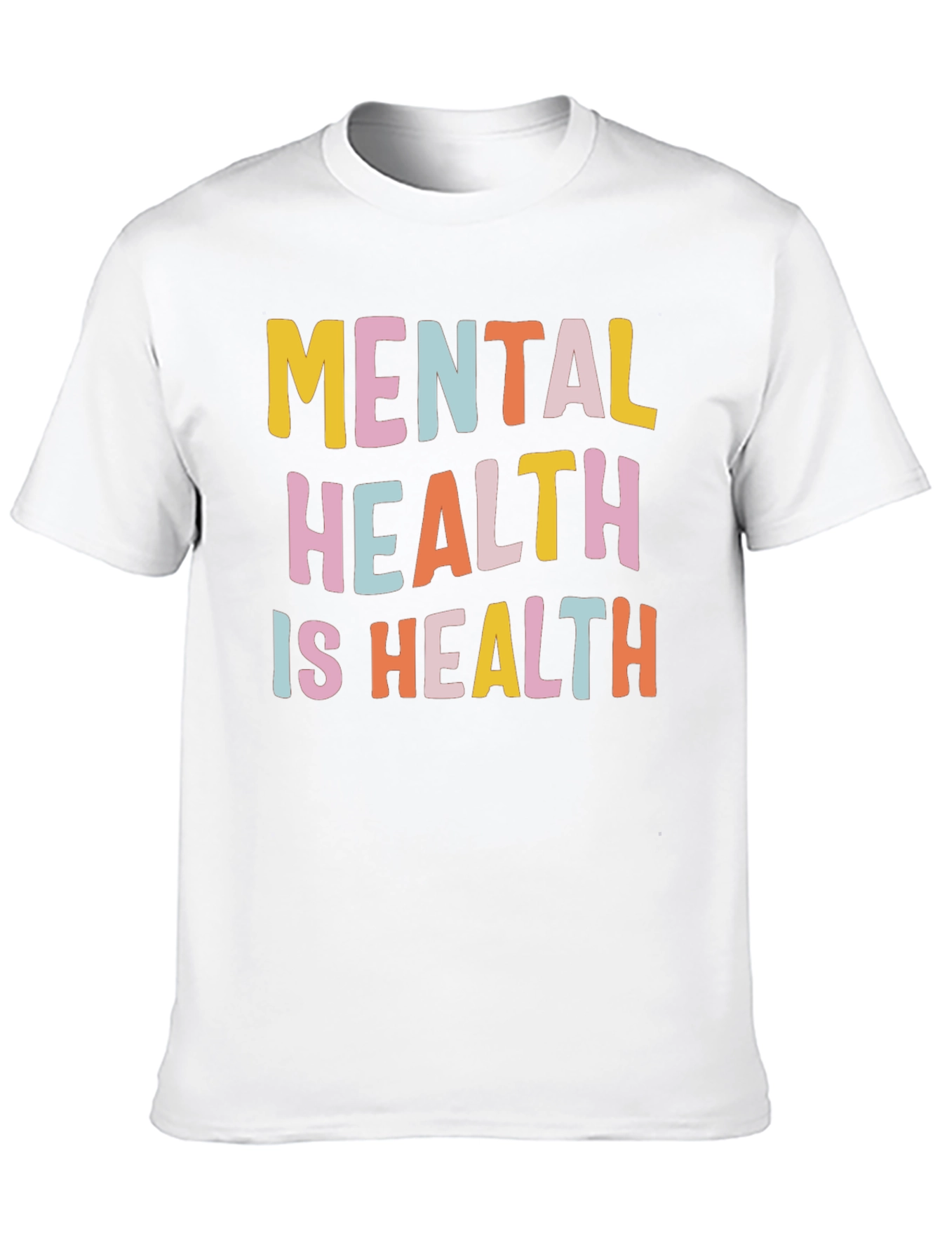 Mental Health Is Health Graphic Tee - Black