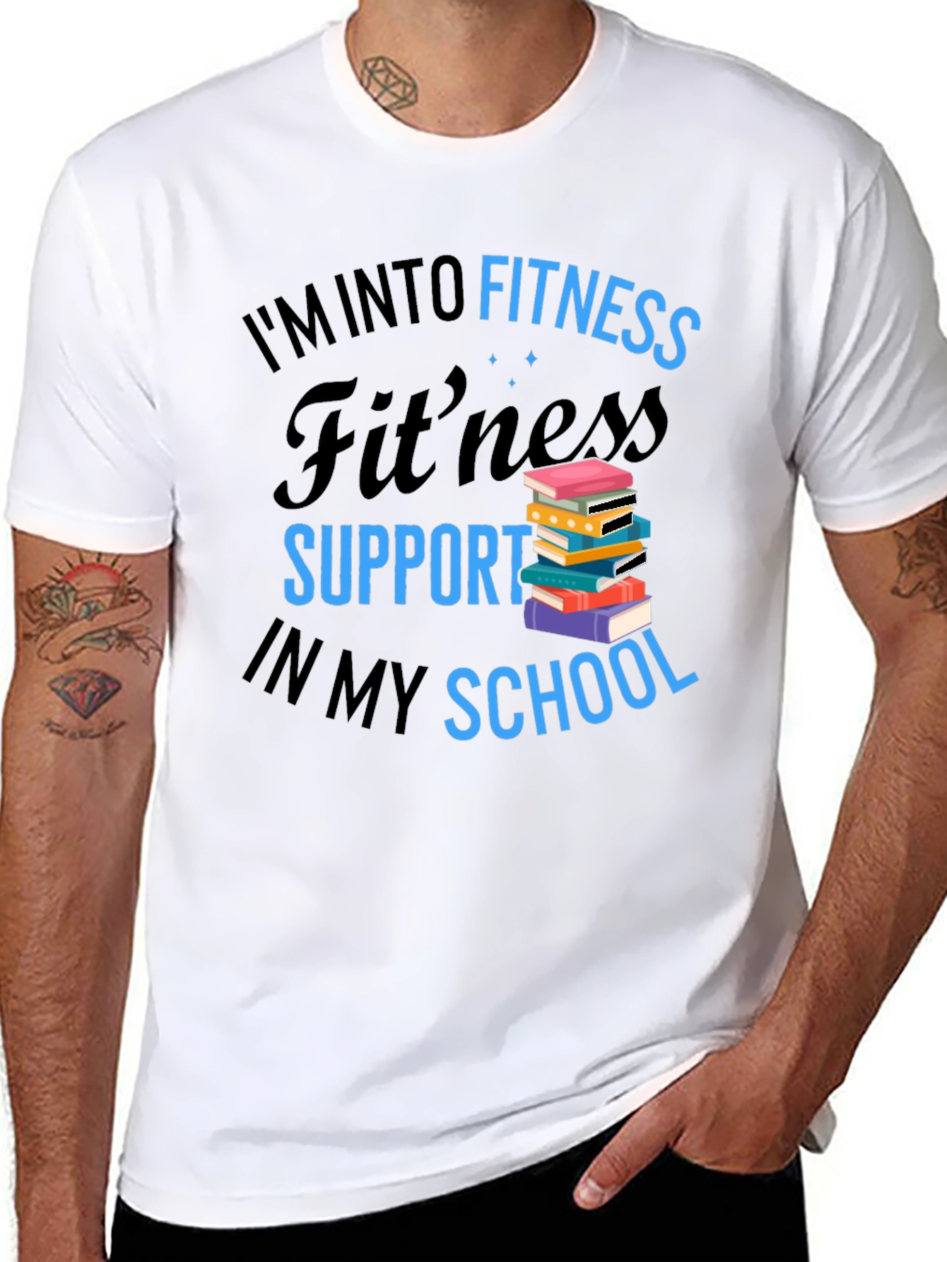 Fitness Support in School T-Shirt
