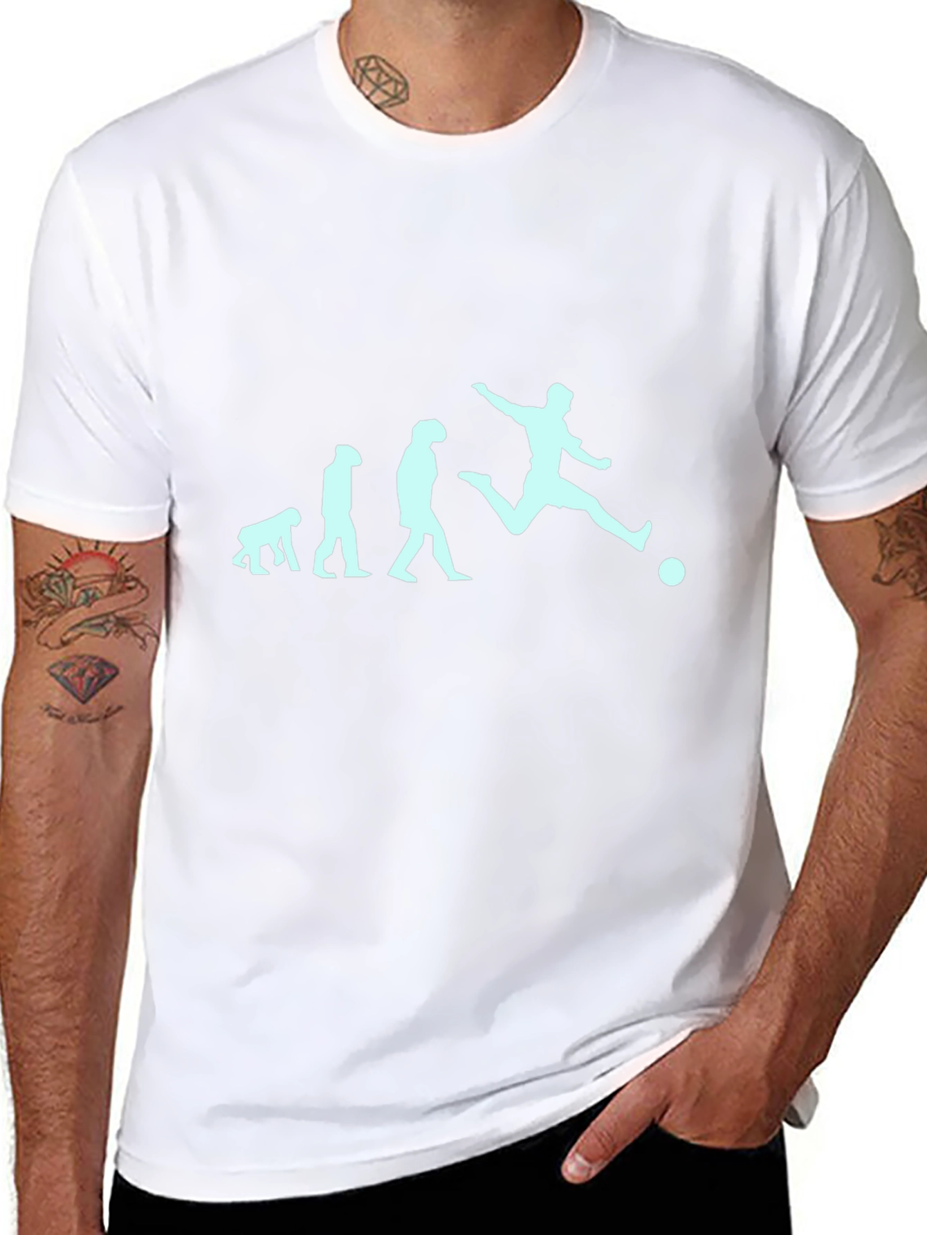 Soccer Evolution T-Shirt - Funny Graphic Tee