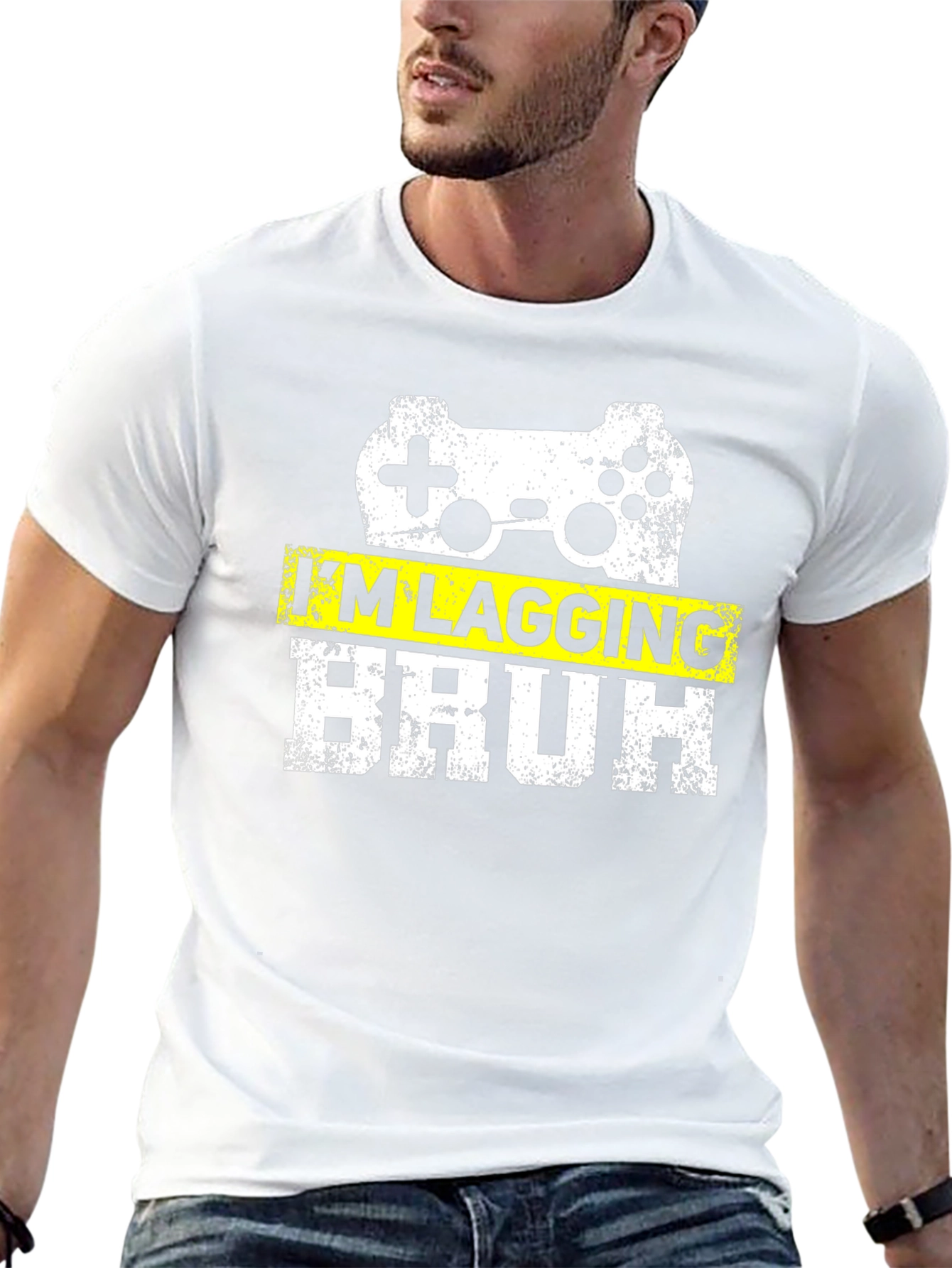 Im Lagging Bruh Funny Gamer T-Shirt