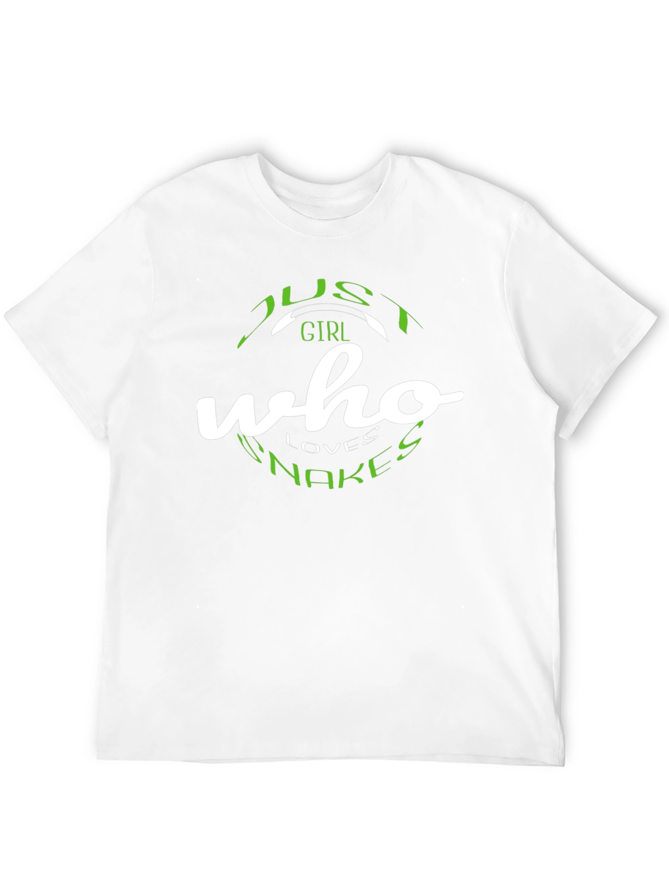 Just A Girl Who Loves Snakes Graphic T-Shirt