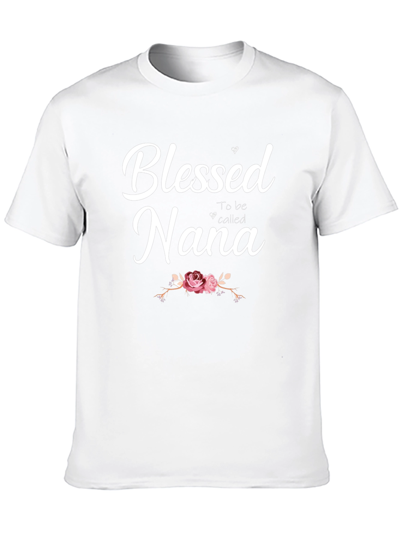 Blessed Nana Graphic Tee - Black T-Shirt