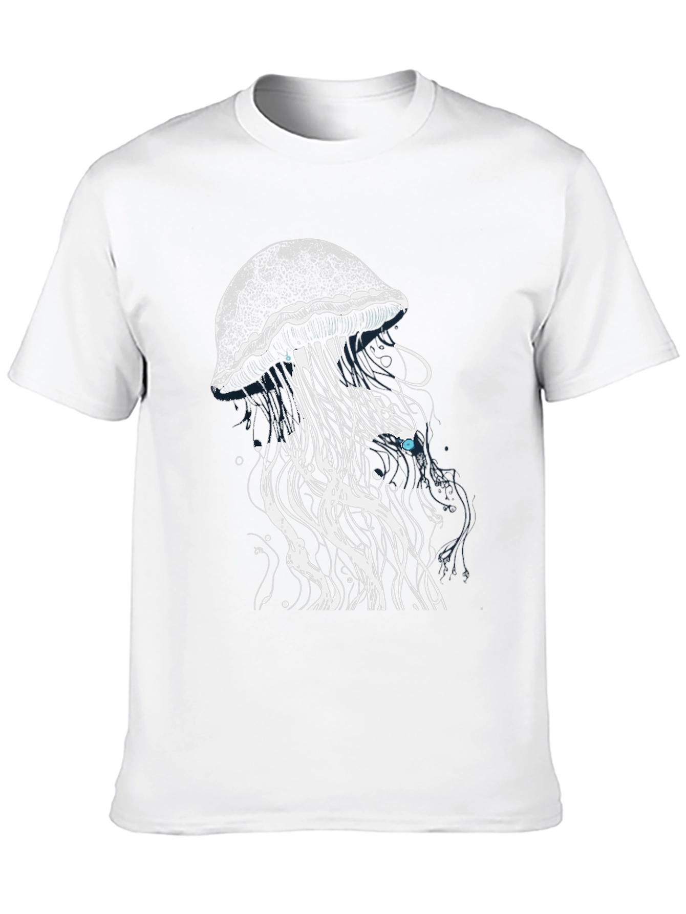 Jellyfish Graphic Black T-Shirt