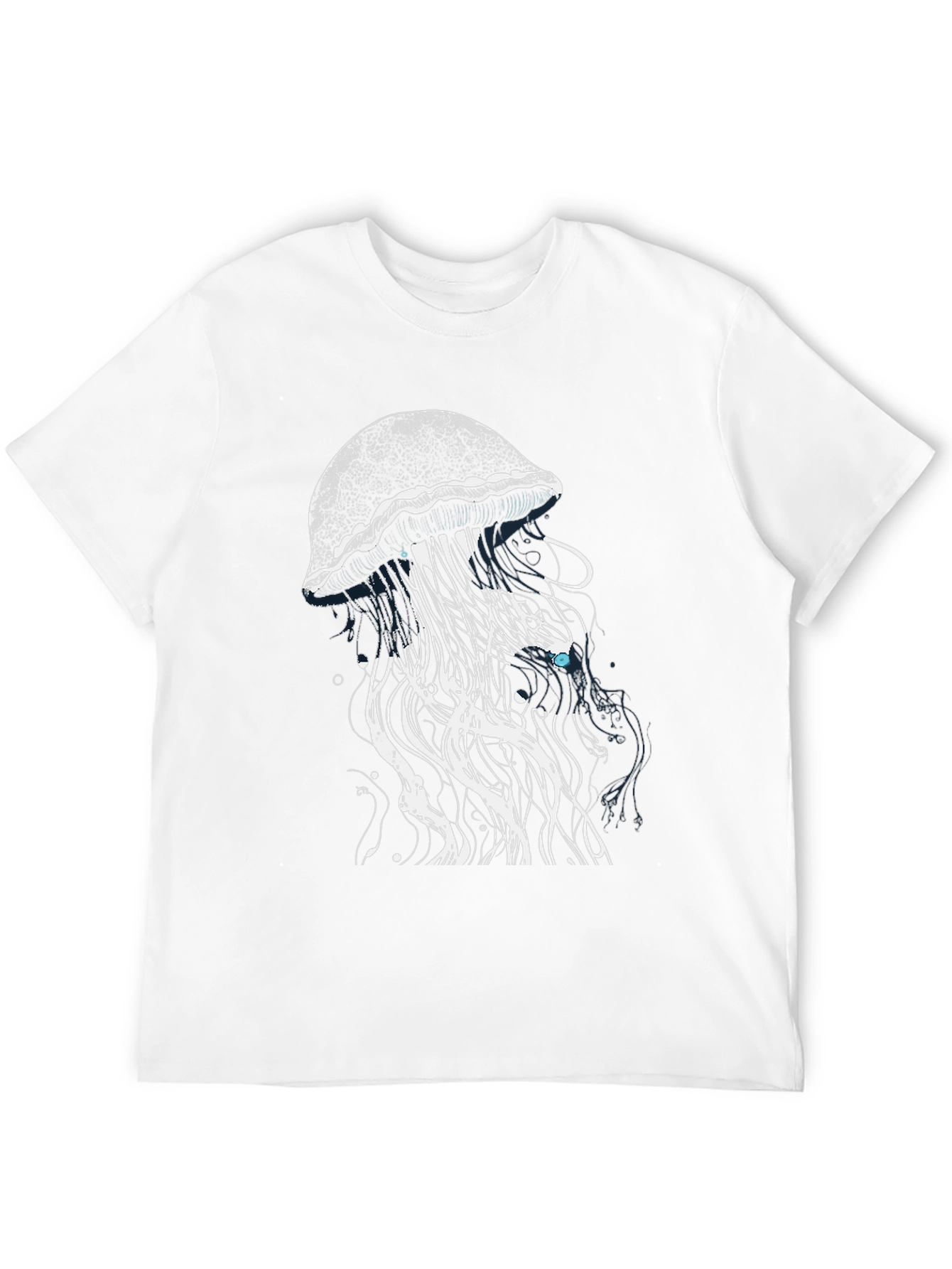 Jellyfish Graphic Black T-Shirt