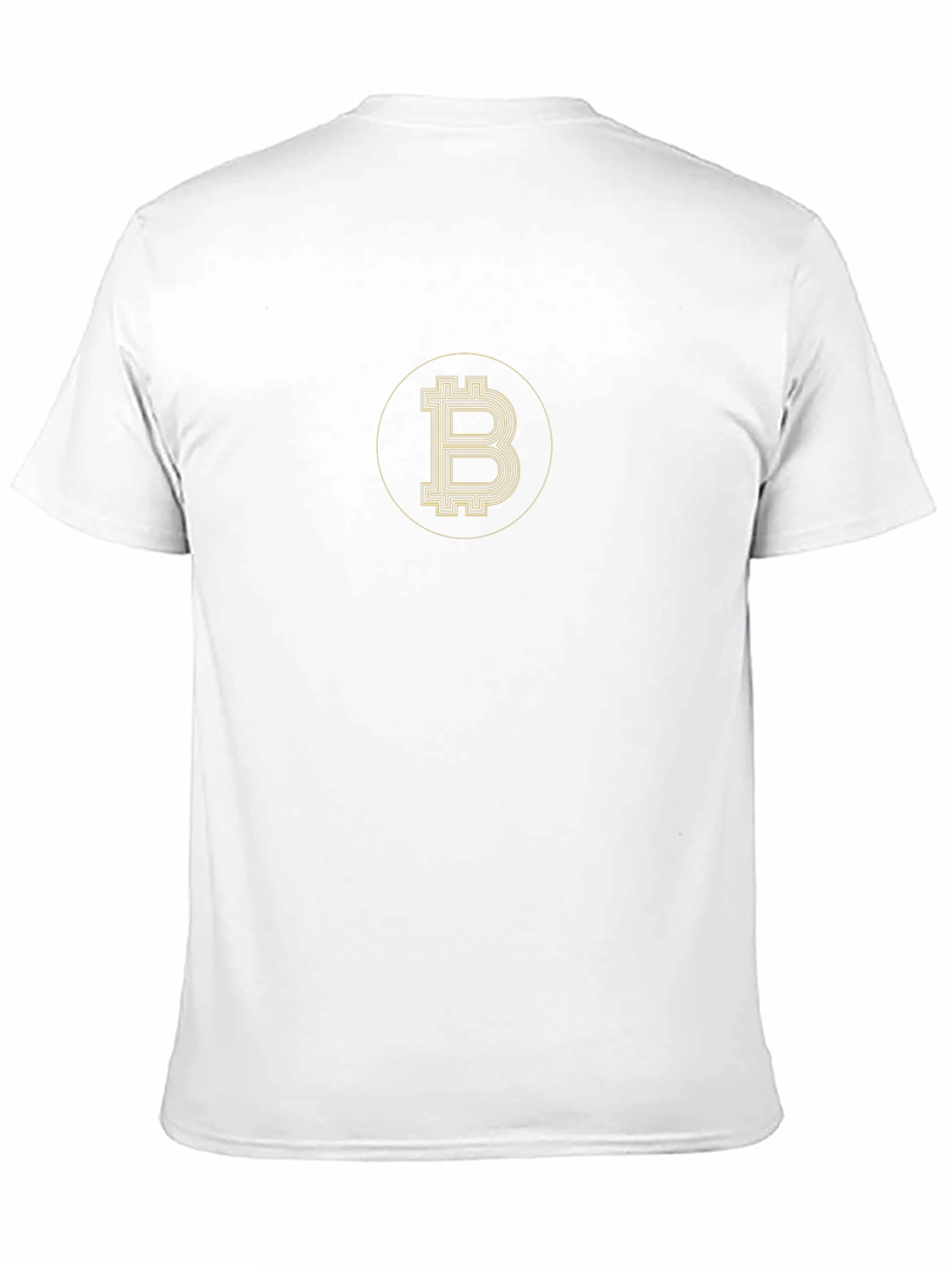 Bitcoin Logo Black T-Shirt | Crypto Currency Tee
