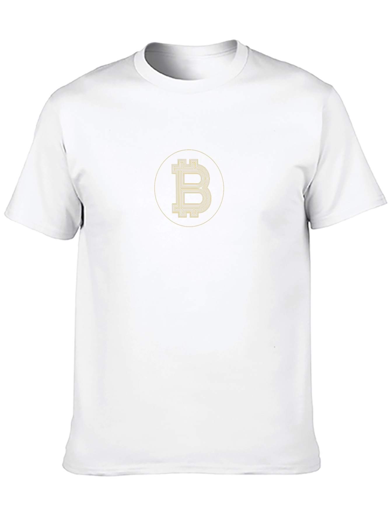 Bitcoin Logo Black T-Shirt | Crypto Currency Tee