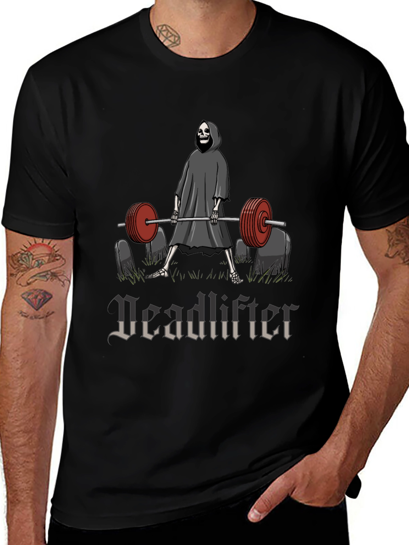 Deadlifter Grim Reaper Graphic T-Shirt