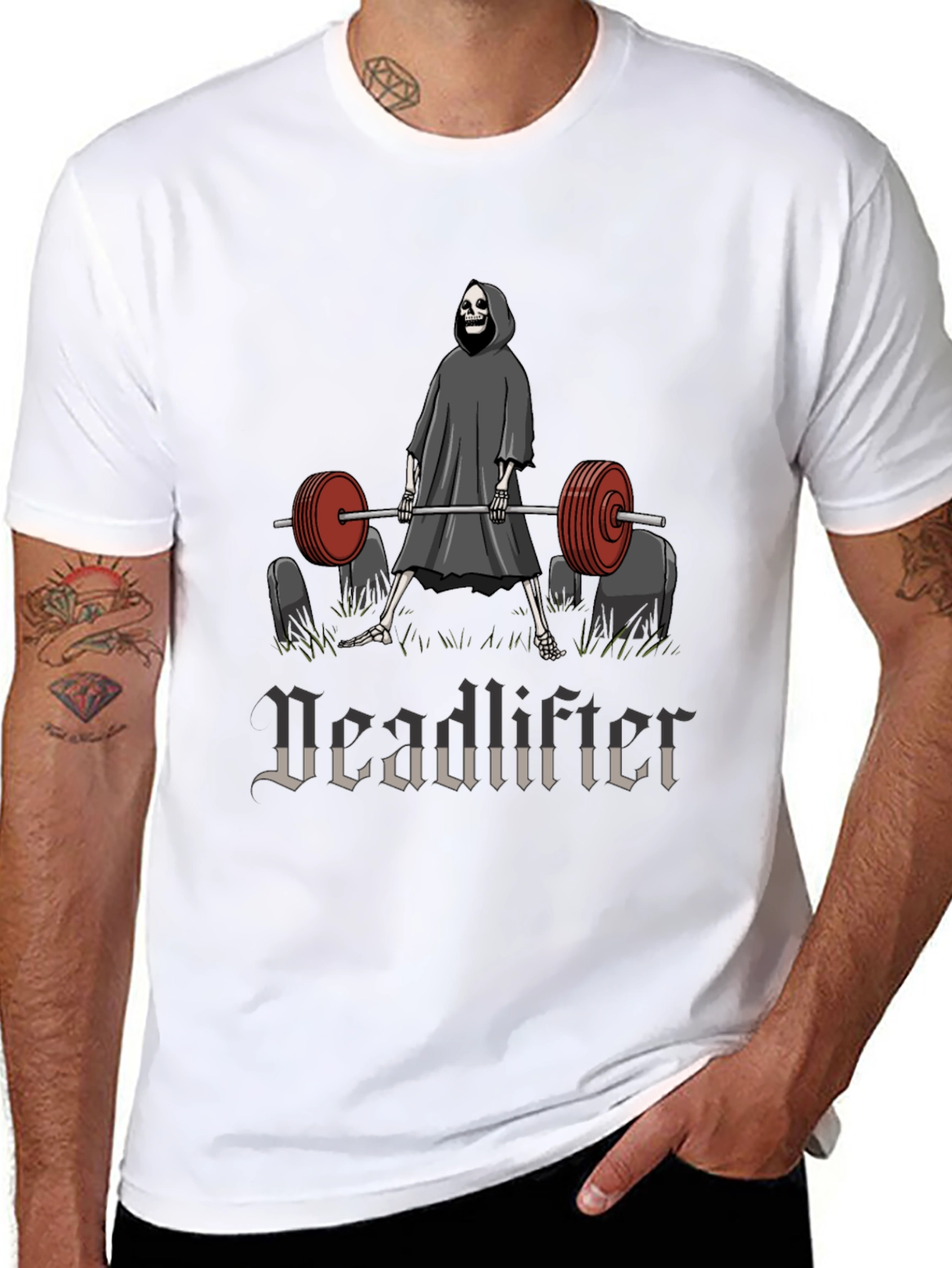 Deadlifter Grim Reaper Graphic T-Shirt
