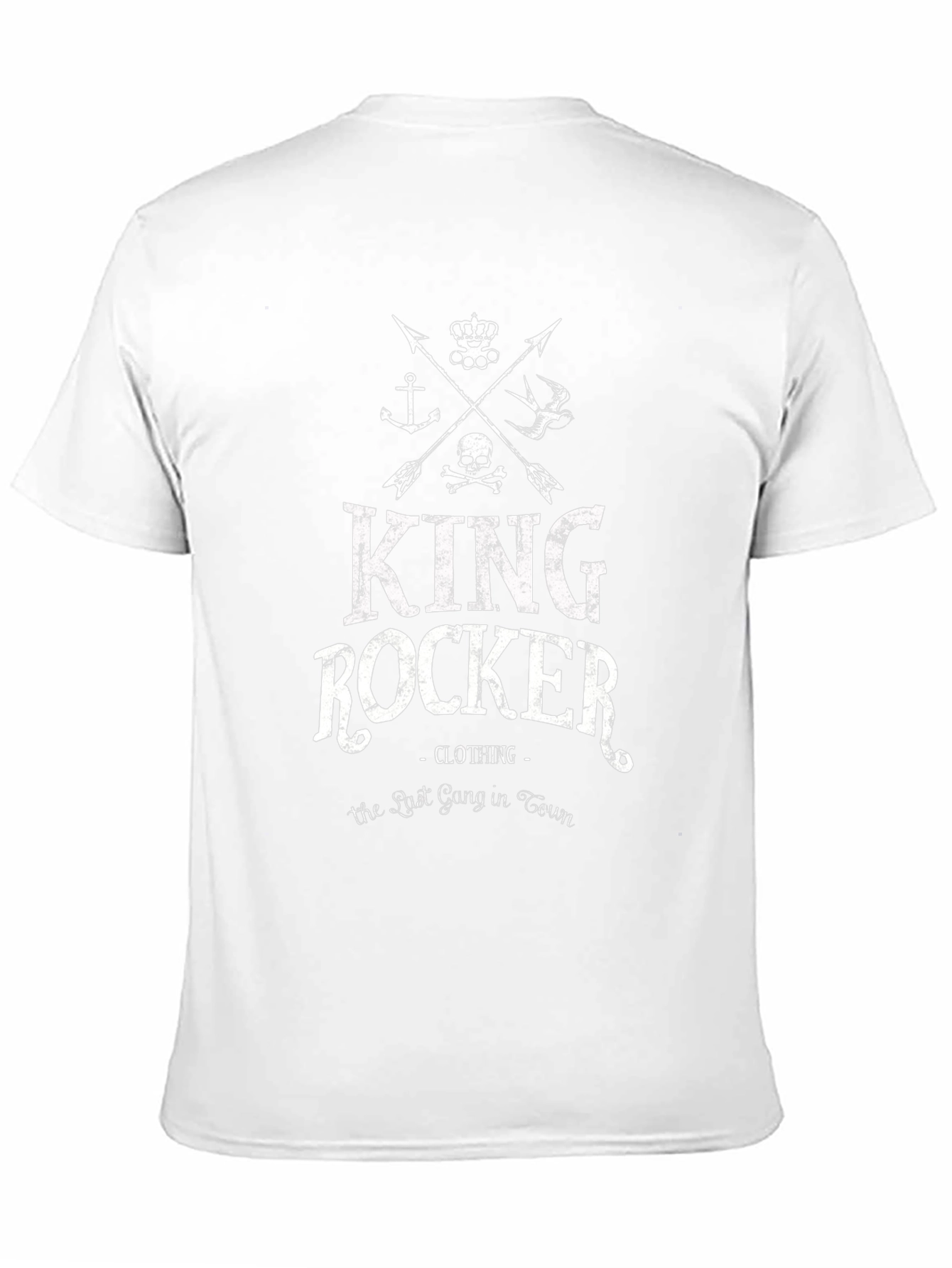 King Rocker Graphic T-Shirt - Black Cotton Tee