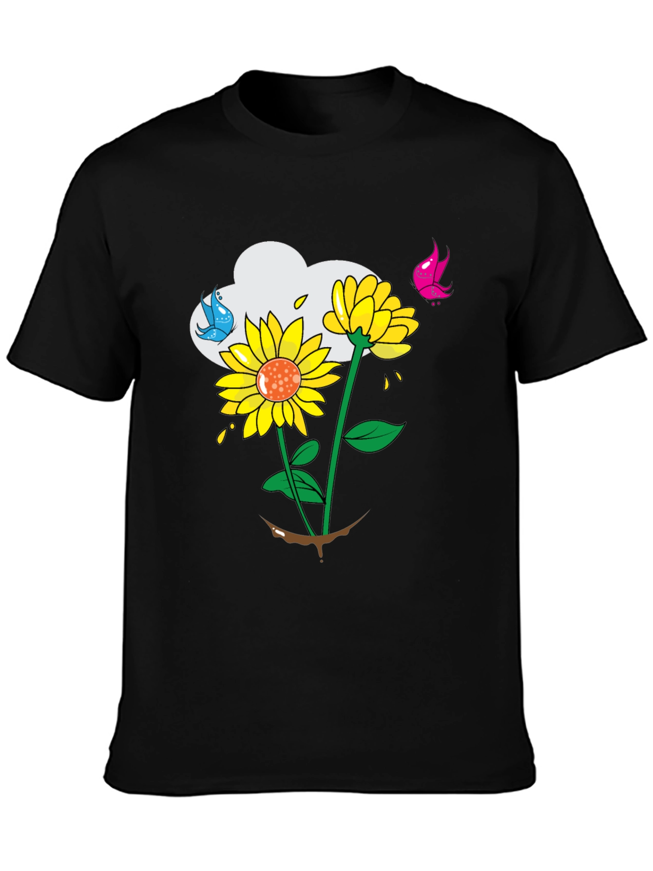 Sunflower Graphic Print Tee