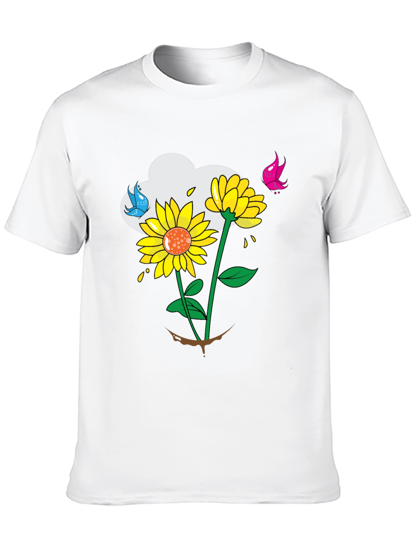 Sunflower Graphic Print Tee