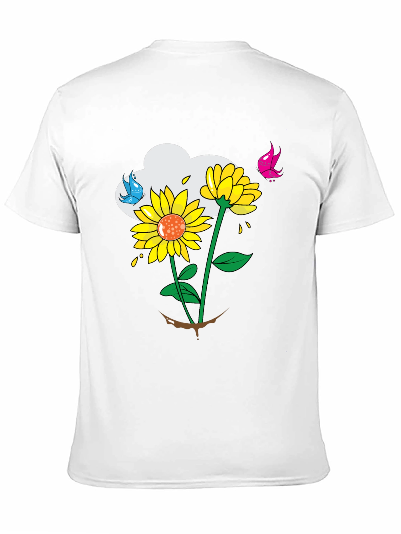 Sunflower Graphic Print Tee