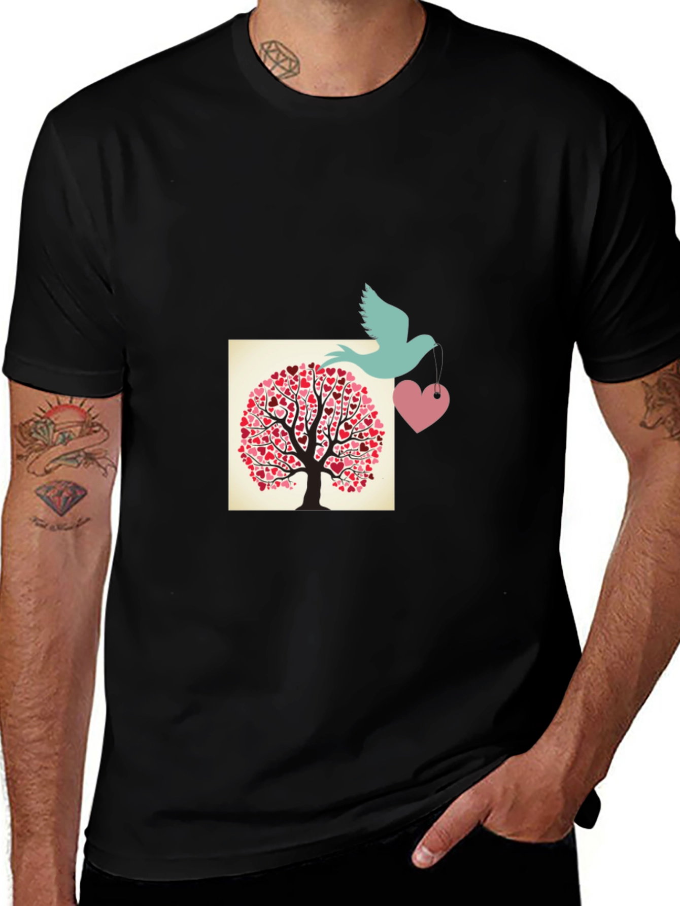 Love Tree Graphic Tee - Stylish and Unique
