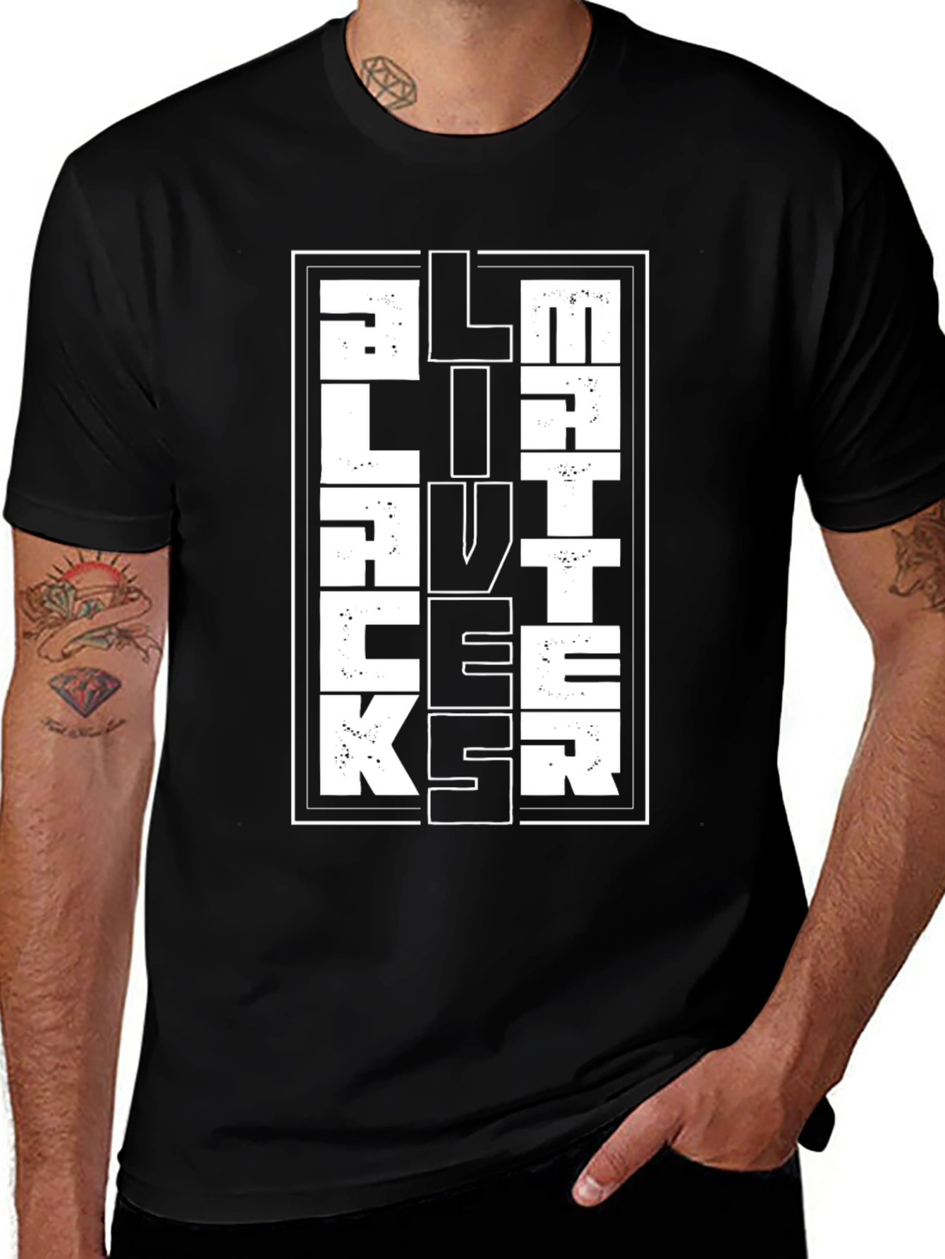 Black Lives Matter Statement T-Shirt - Unisex