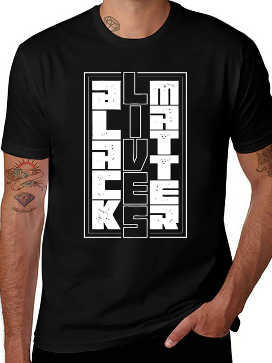 Black Lives Matter Statement T-Shirt - Unisex