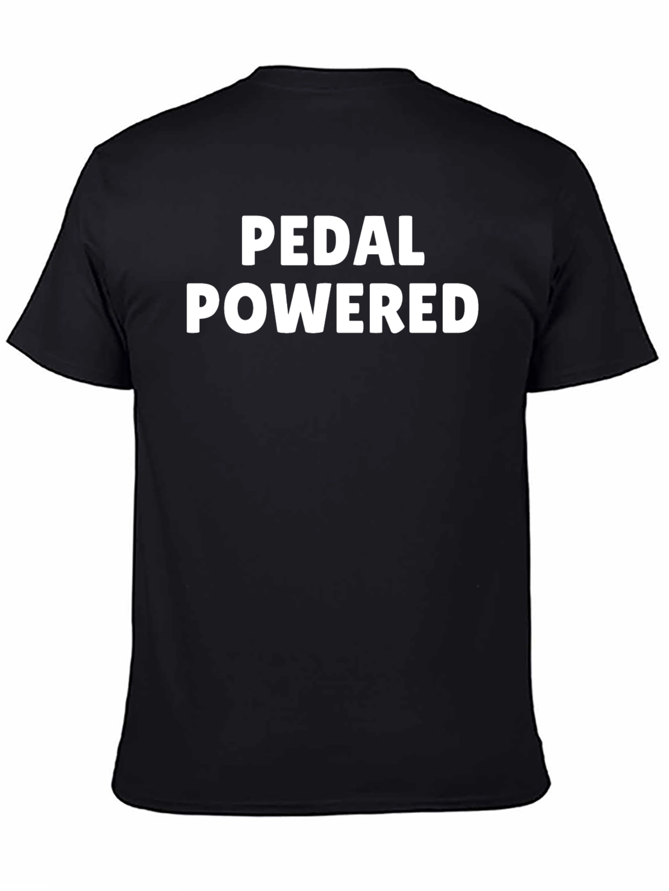 Pedal Powered Black T-Shirt