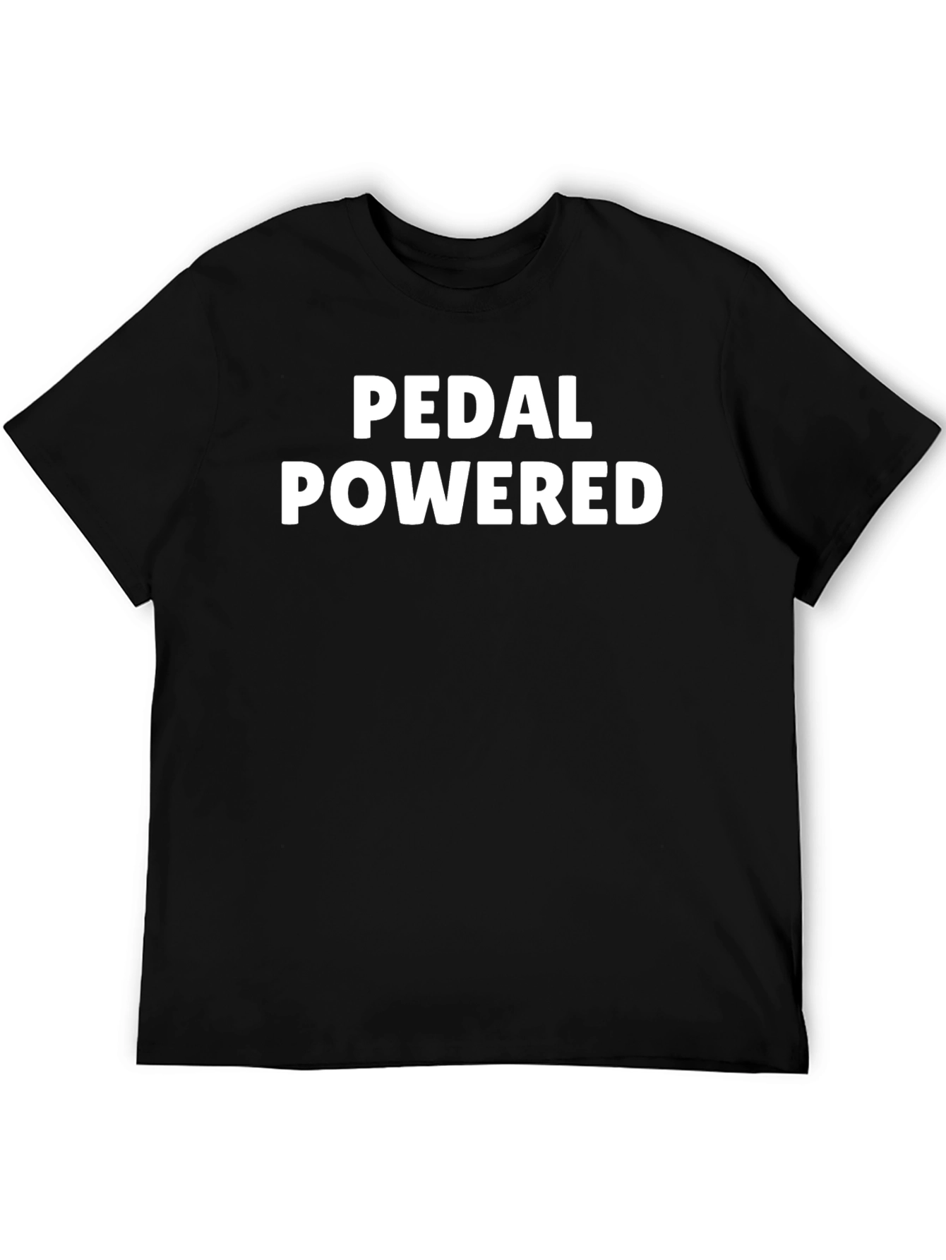Pedal Powered Black T-Shirt