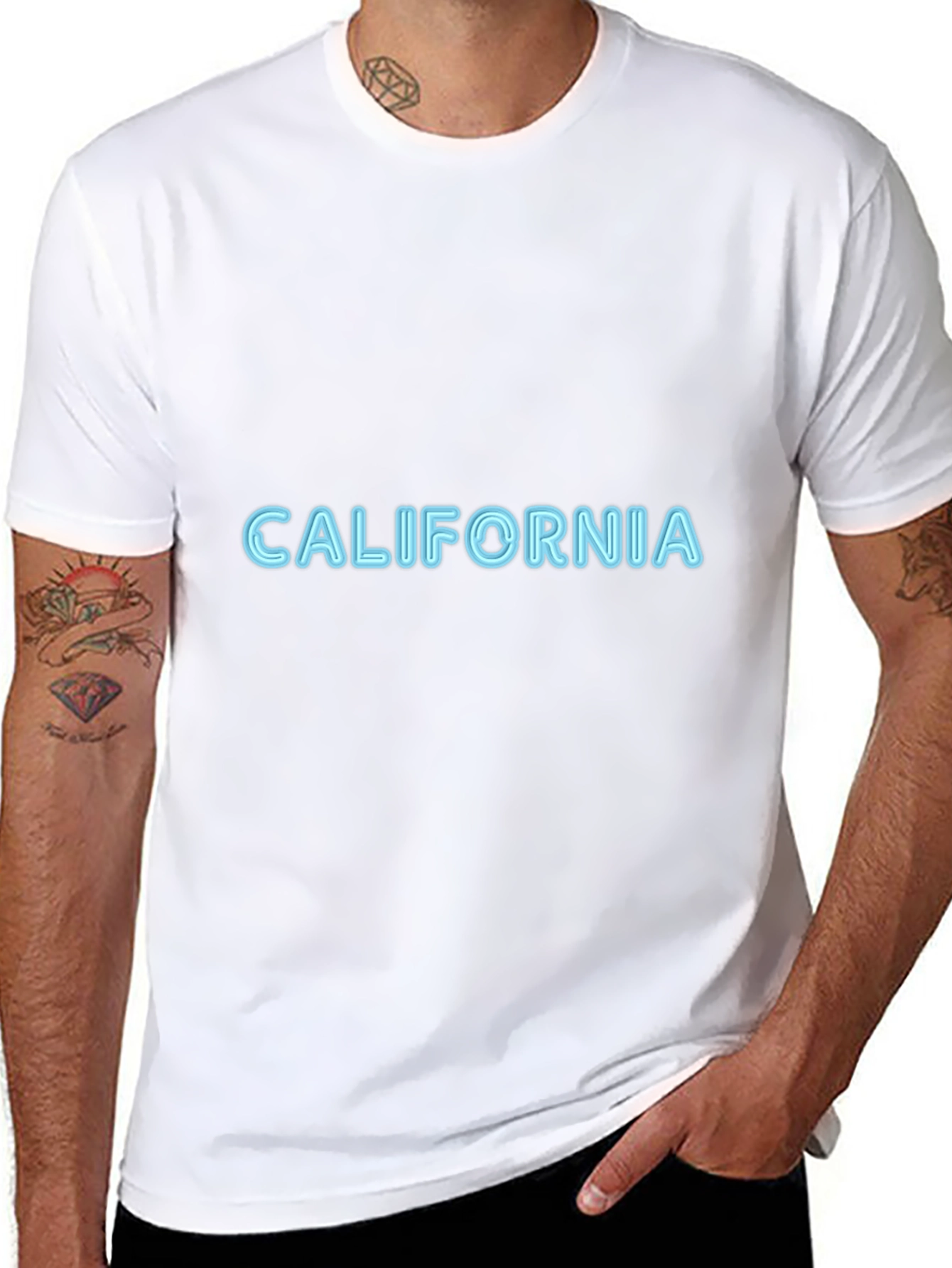 California Graphic T-Shirt - Casual Comfort