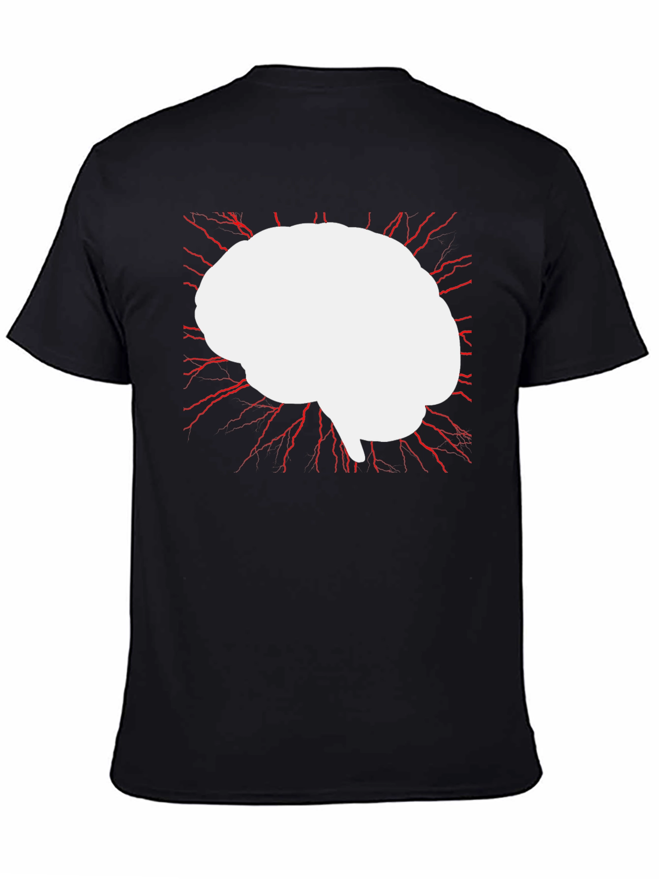 Brain Power T-Shirt - Modern Graphic Tee