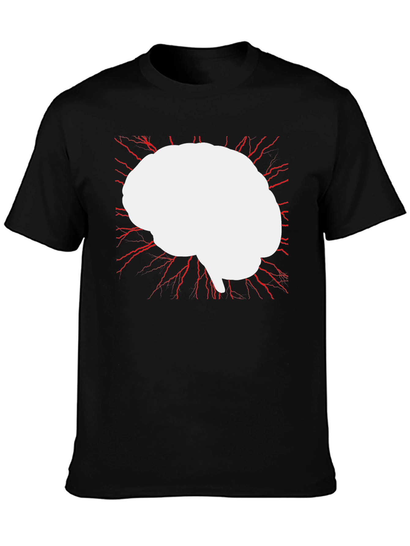 Brain Power T-Shirt - Modern Graphic Tee