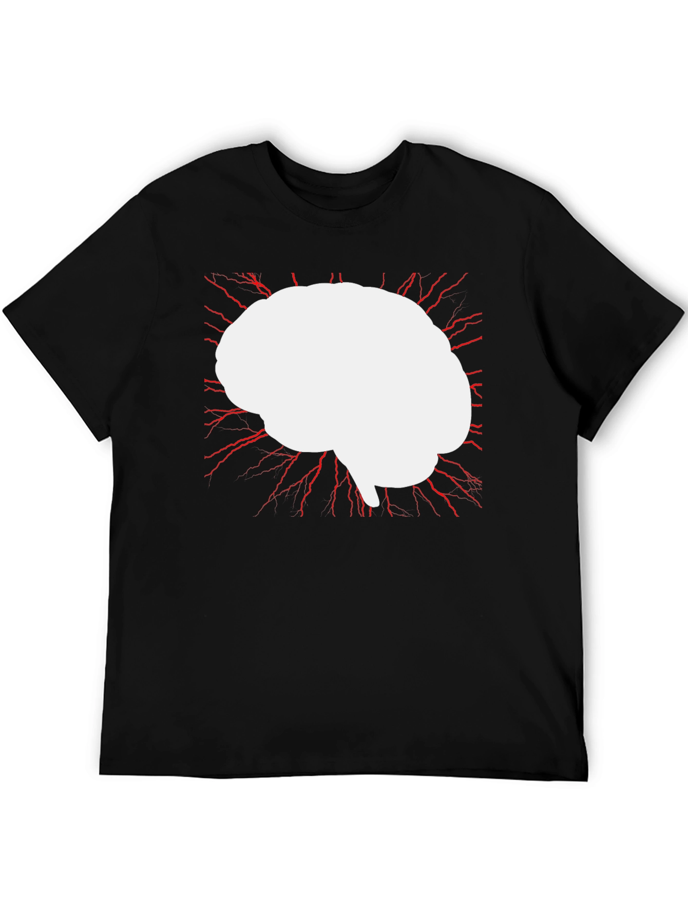 Brain Power T-Shirt - Modern Graphic Tee