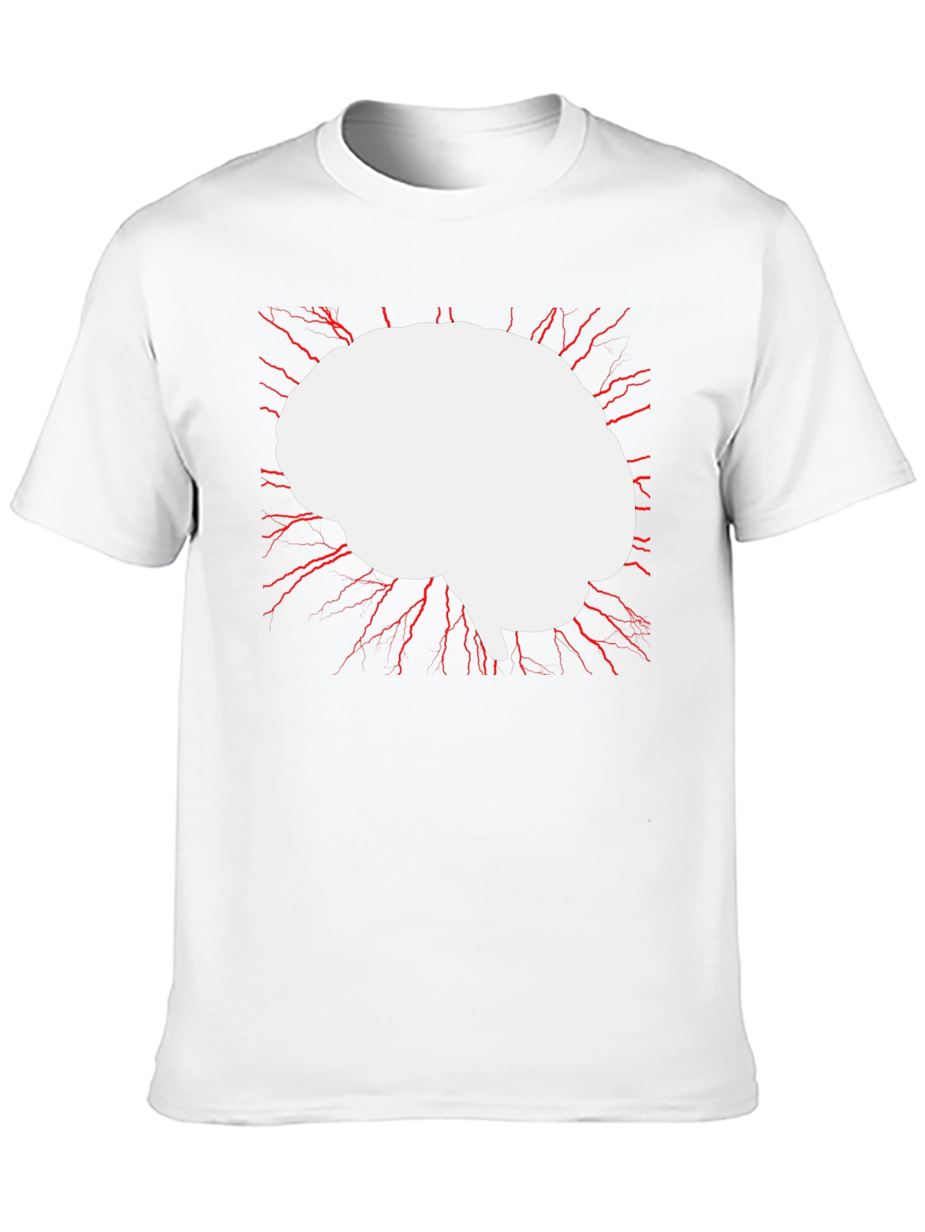Brain Power T-Shirt - Modern Graphic Tee