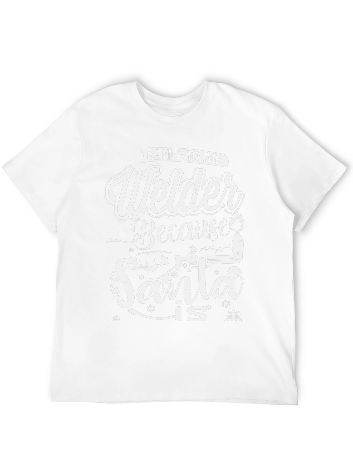Welder Santa is T-Shirt