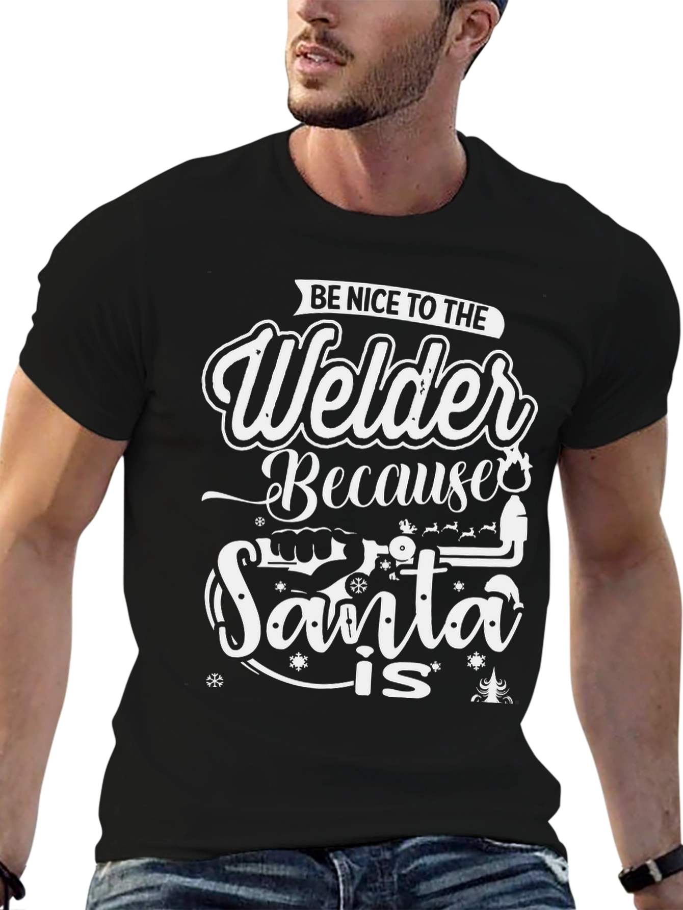 Welder Santa is T-Shirt