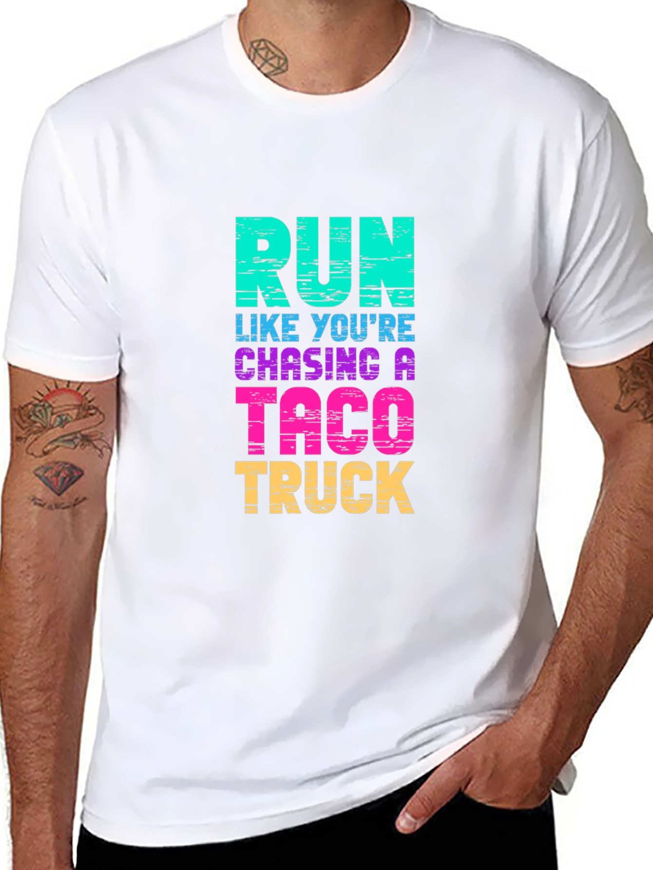 Run Like Youre Chasing a Taco Truck T-Shirt