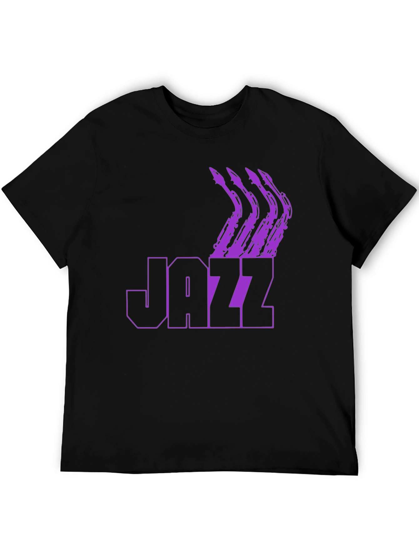 Jazz Saxophone Graphic T-Shirt - Music Lover Tee