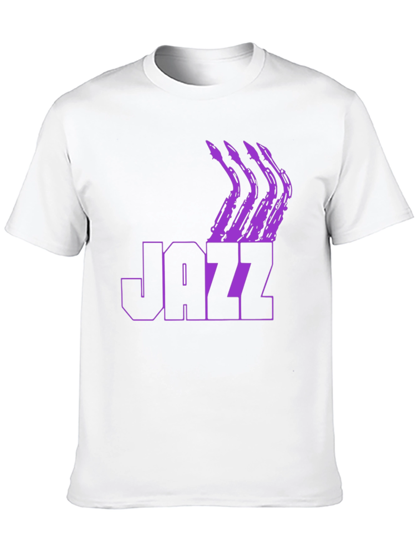 Jazz Saxophone Graphic T-Shirt - Music Lover Tee