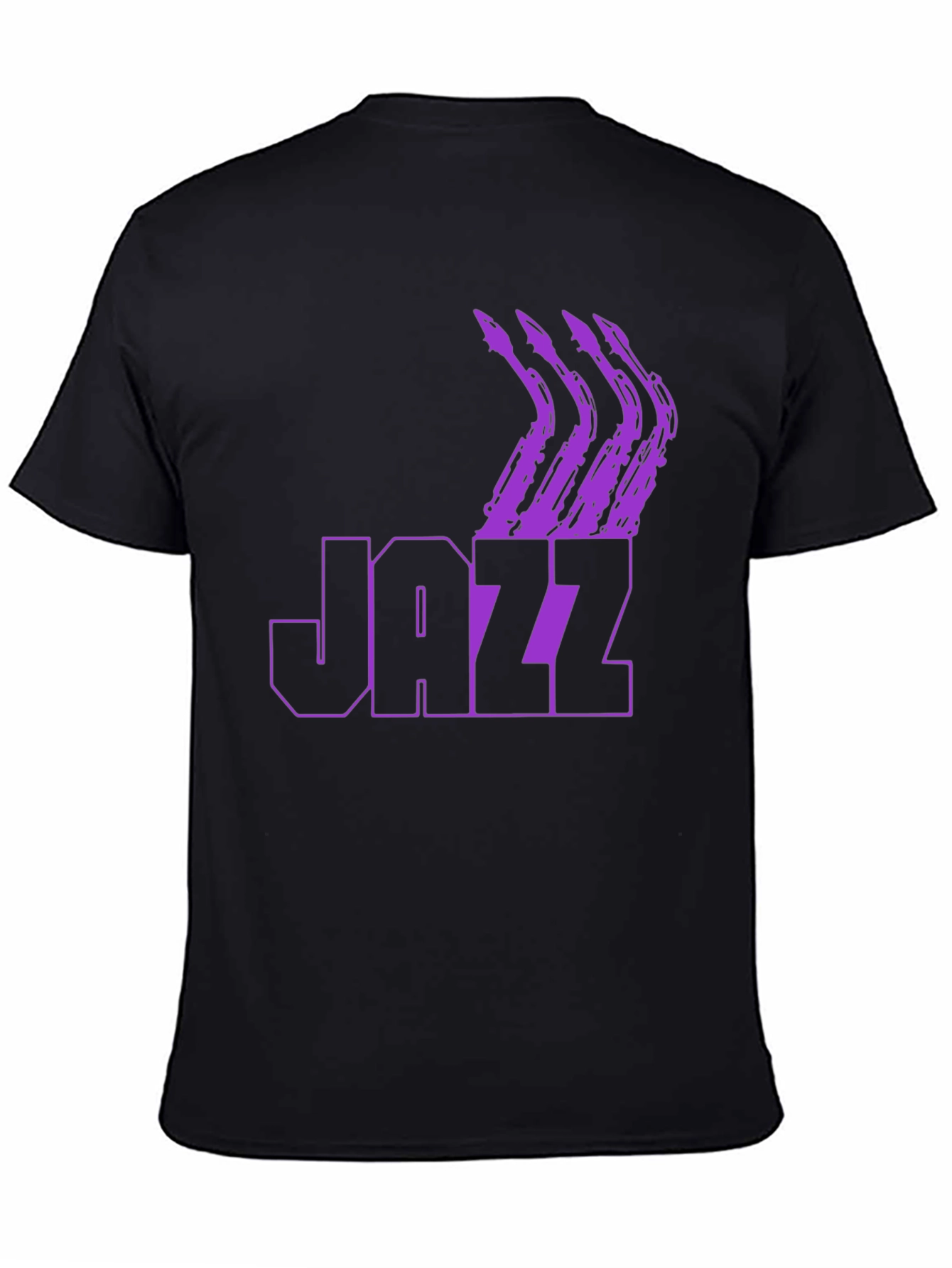 Jazz Saxophone Graphic T-Shirt - Music Lover Tee