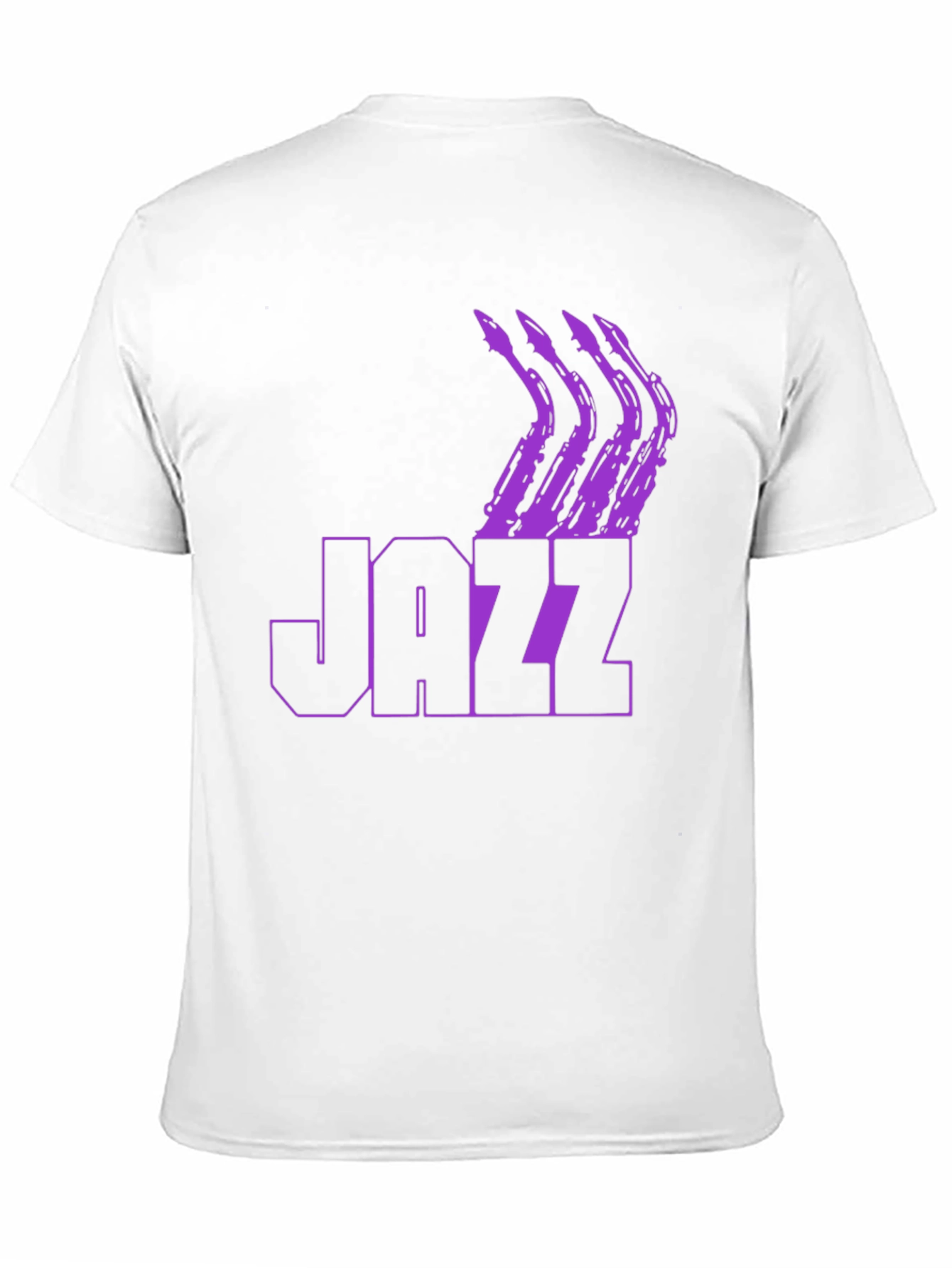 Jazz Saxophone Graphic T-Shirt - Music Lover Tee
