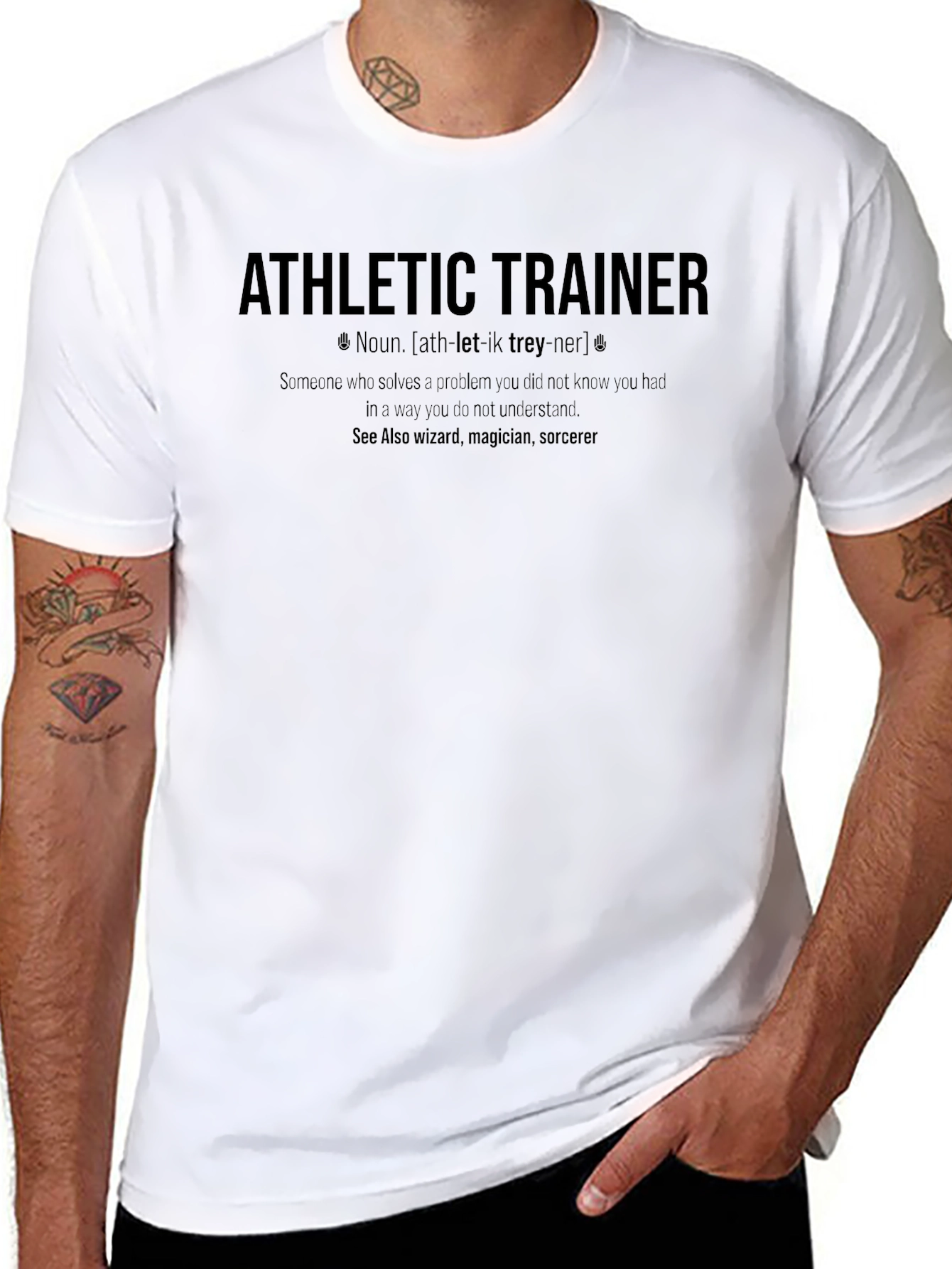 Athletic Trainer Definition T-Shirt - Funny & Unique Gift