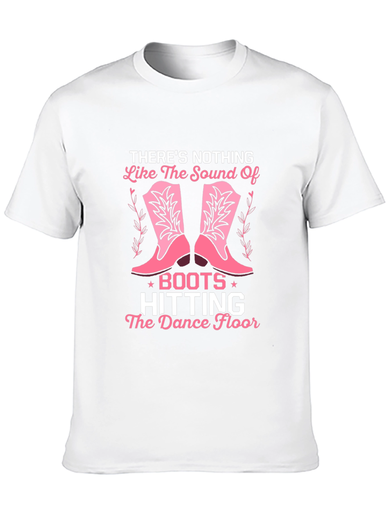 Cowgirl Boots Dance Floor Graphic Tee
